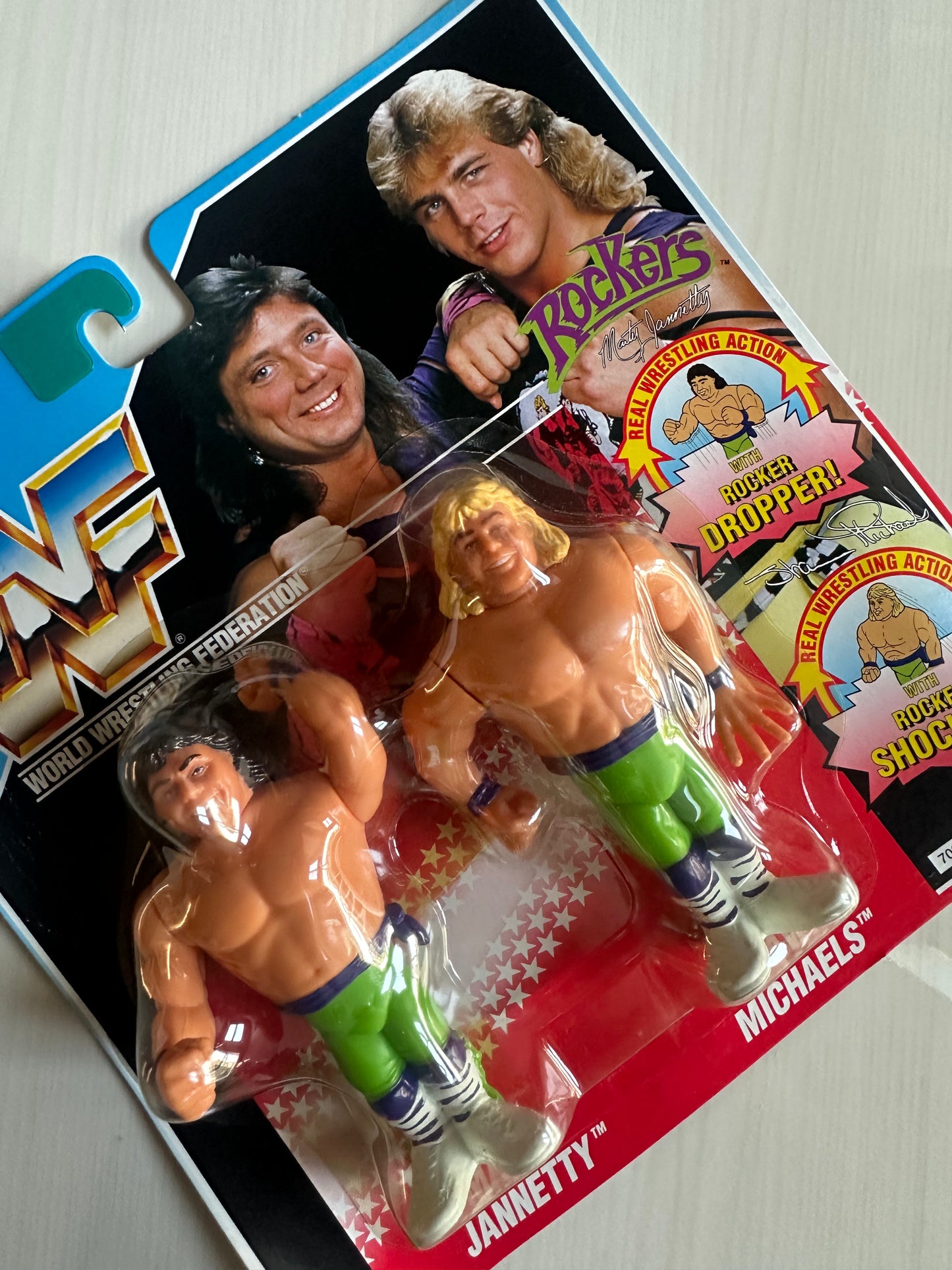 The Rockers Series 2 WWF Hasbro MOC figure