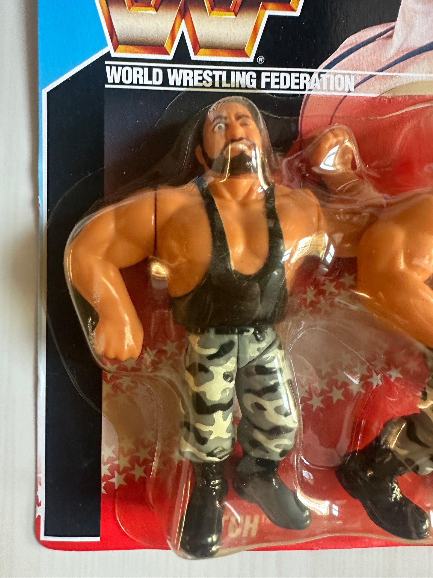 The Bushwhackers Series 2 WWF Hasbro MOC figure
