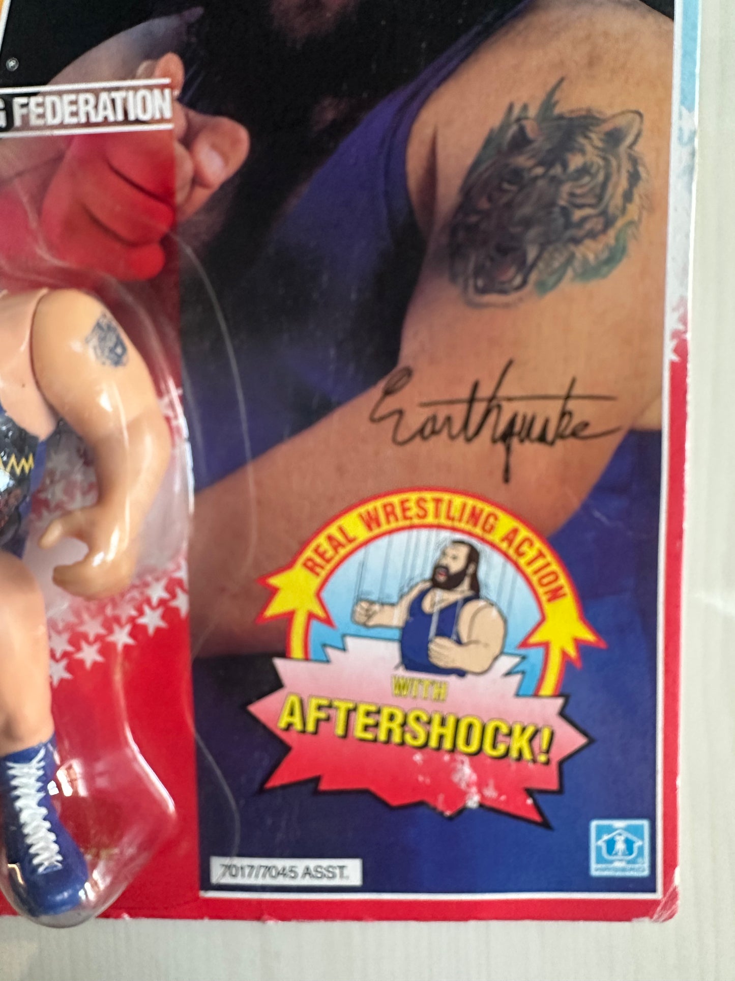 Earthquake Series 3 WWF Hasbro MOC figure