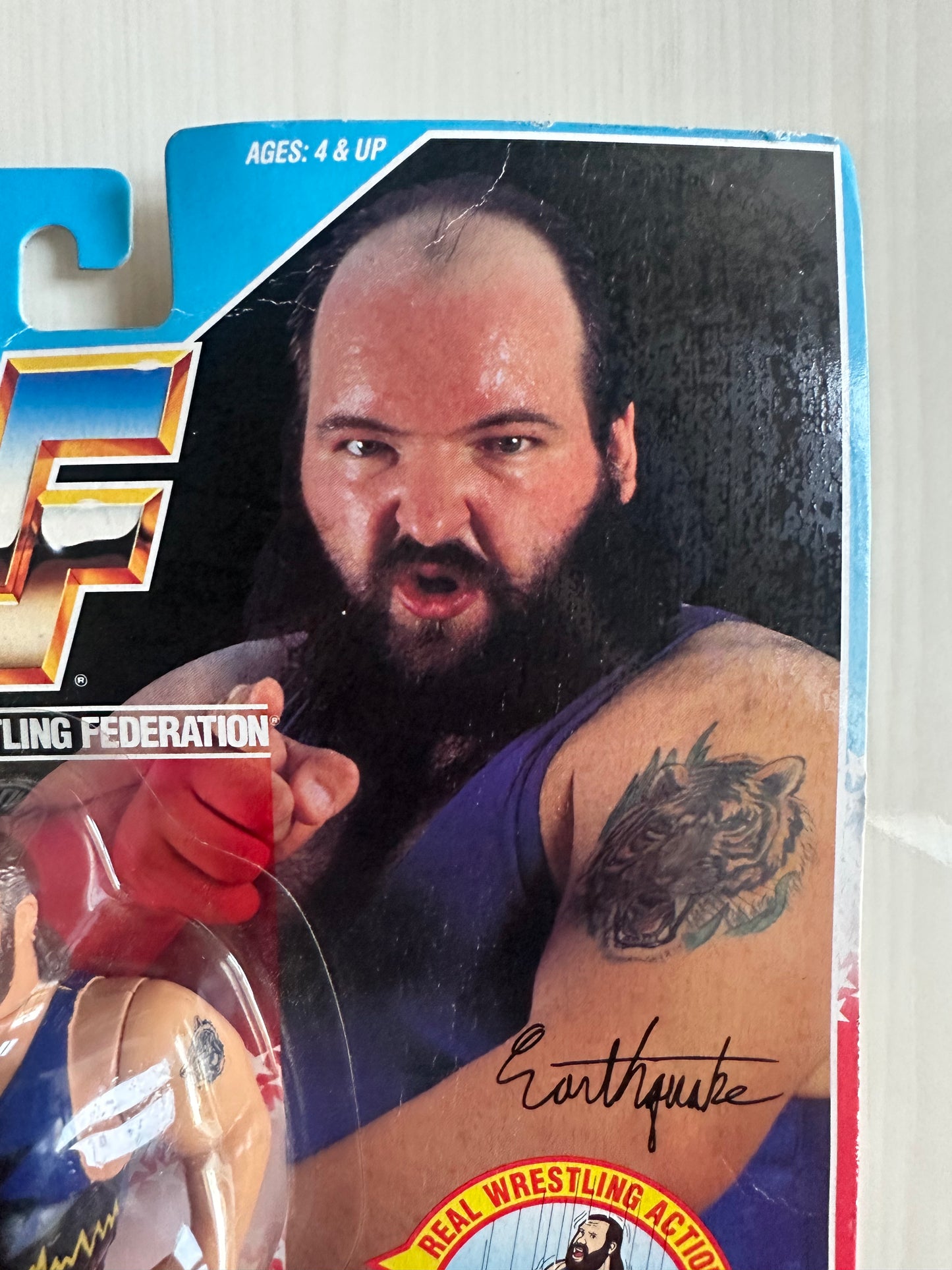 Earthquake Series 3 WWF Hasbro MOC figure
