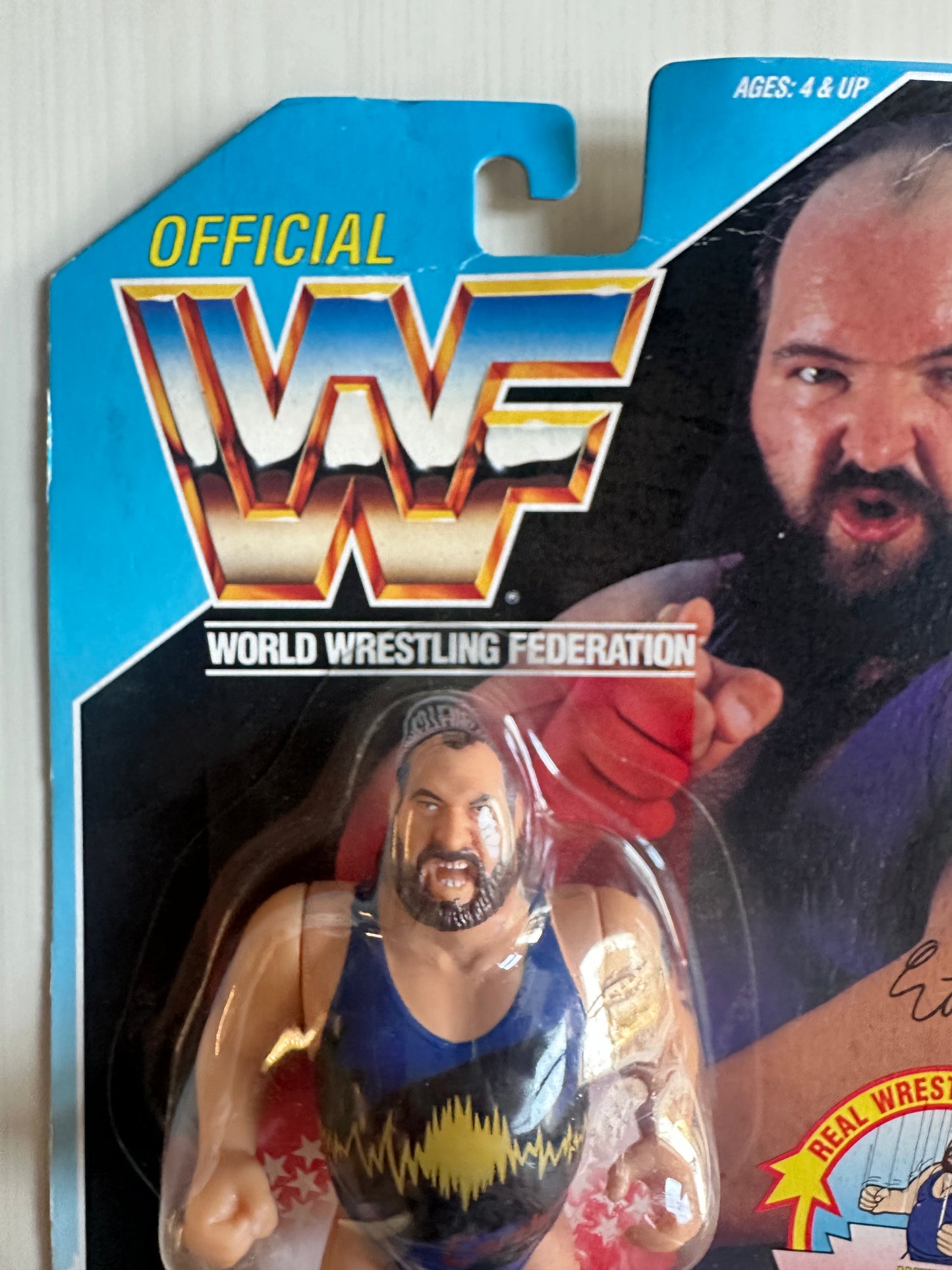 Earthquake Series 3 WWF Hasbro MOC figure