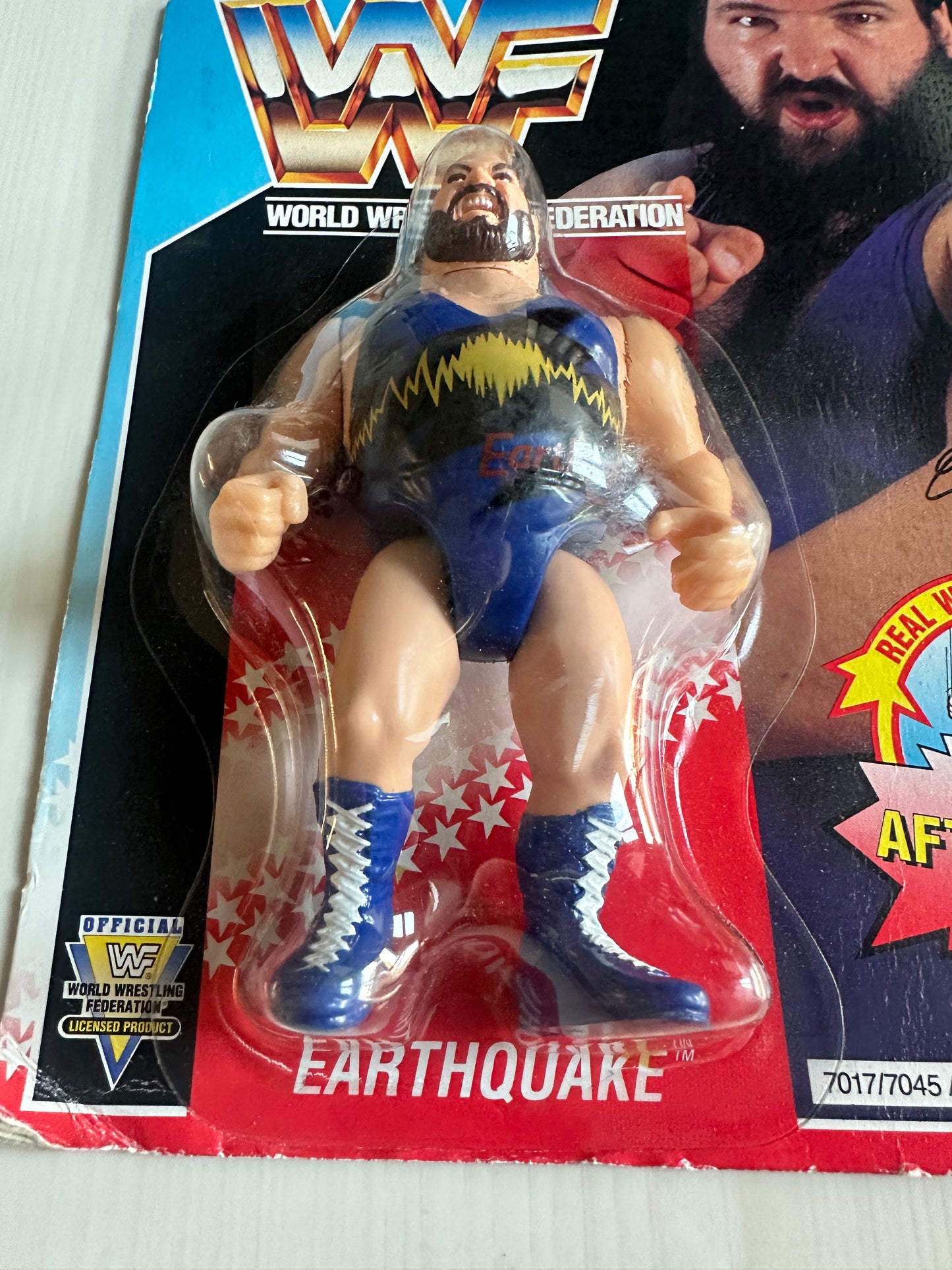 Earthquake Series 3 WWF Hasbro MOC figure