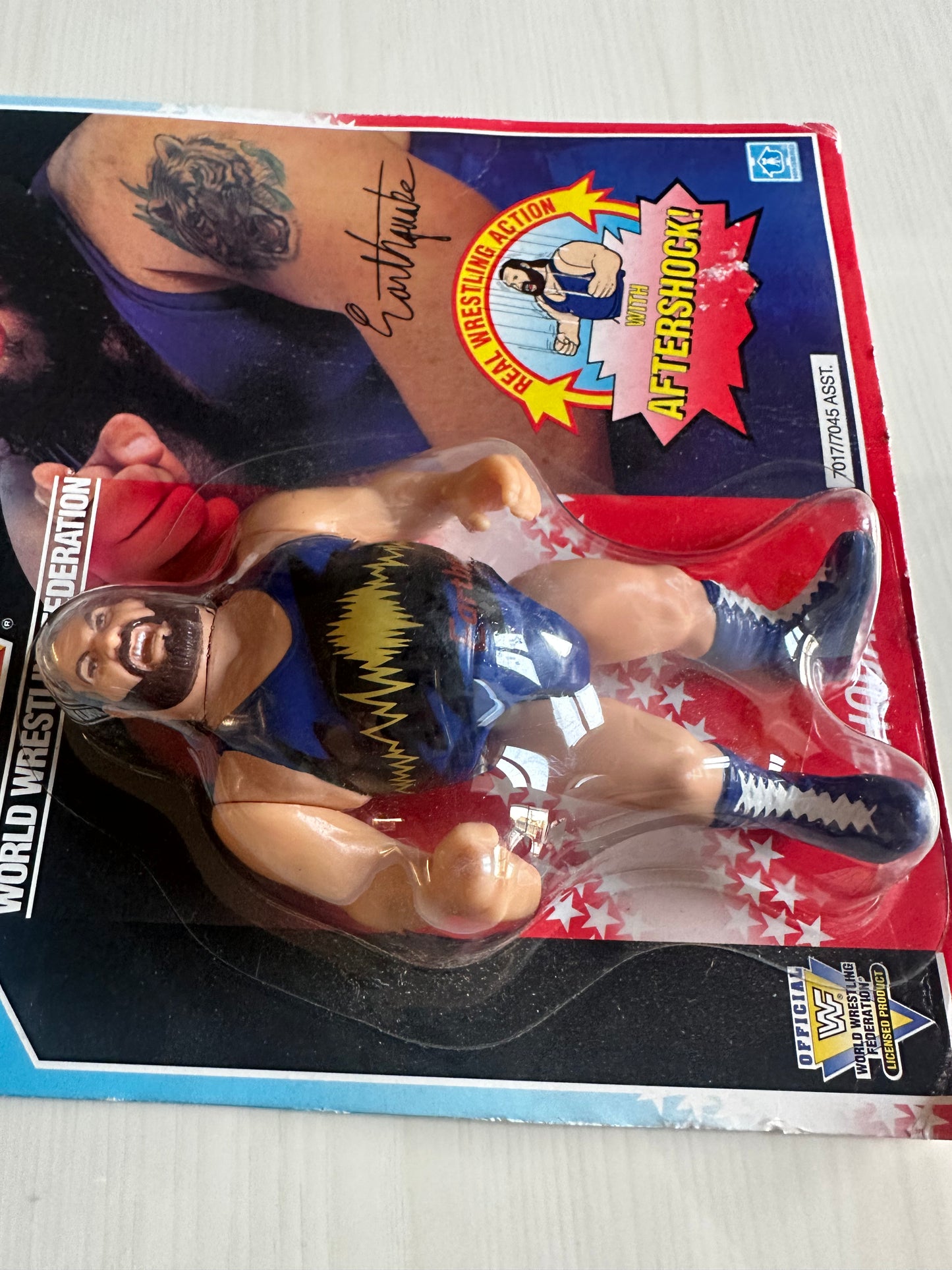 Earthquake Series 3 WWF Hasbro MOC figure
