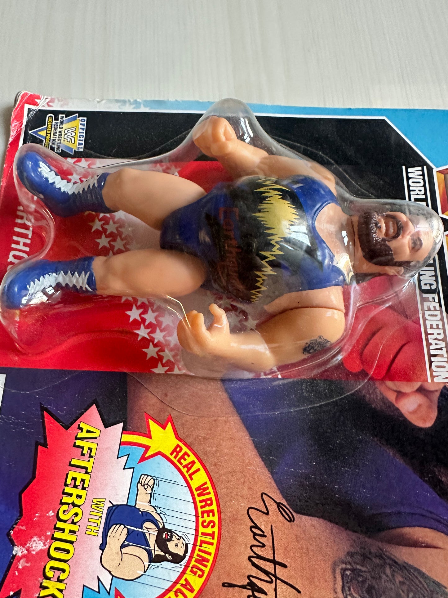Earthquake Series 3 WWF Hasbro MOC figure