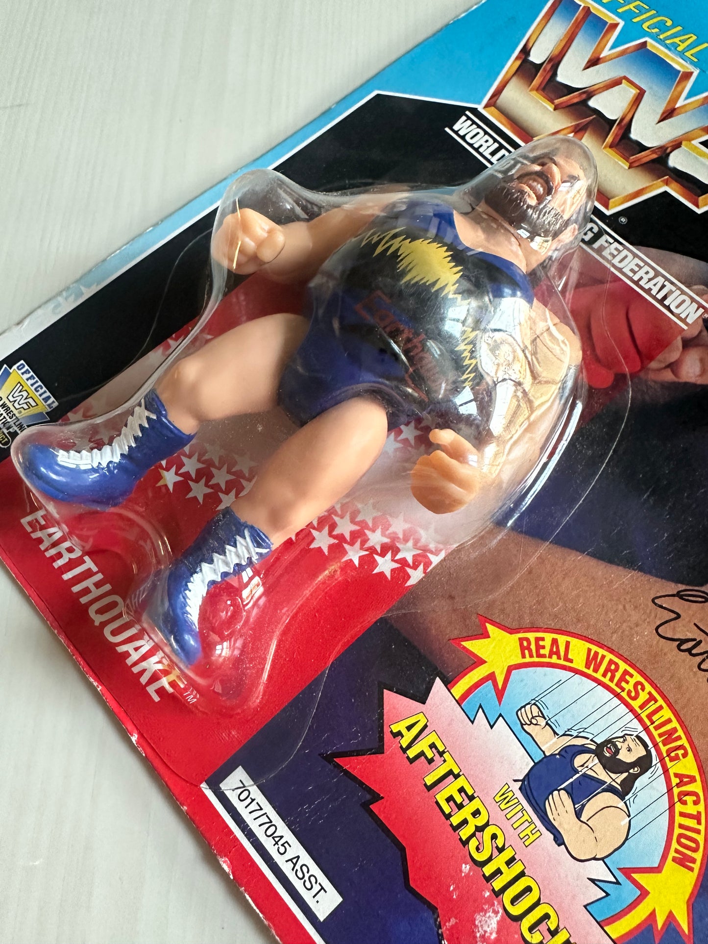 Earthquake Series 3 WWF Hasbro MOC figure