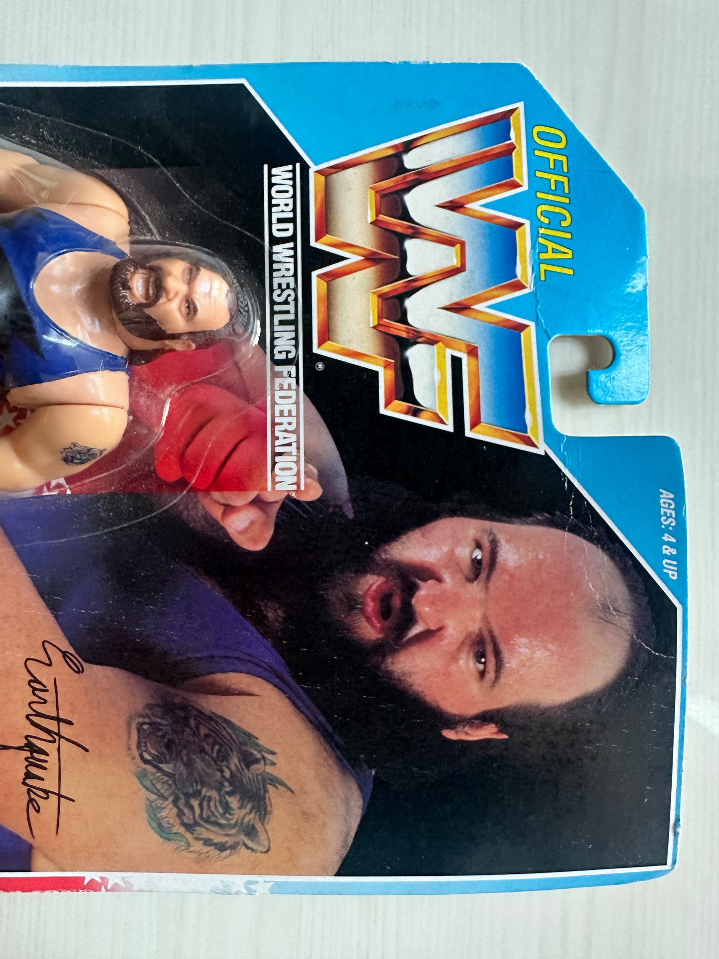 Earthquake Series 3 WWF Hasbro MOC figure