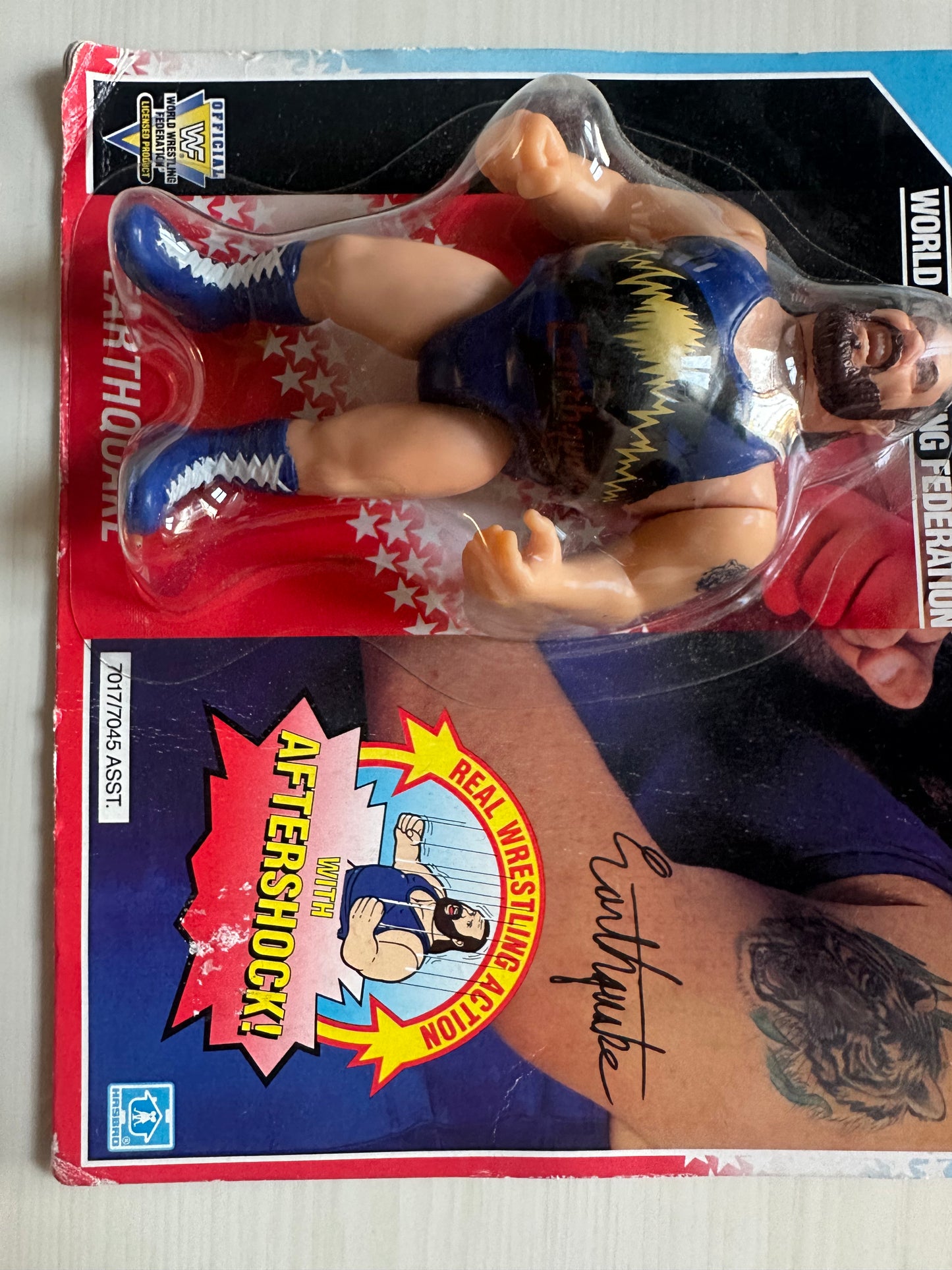 Earthquake Series 3 WWF Hasbro MOC figure
