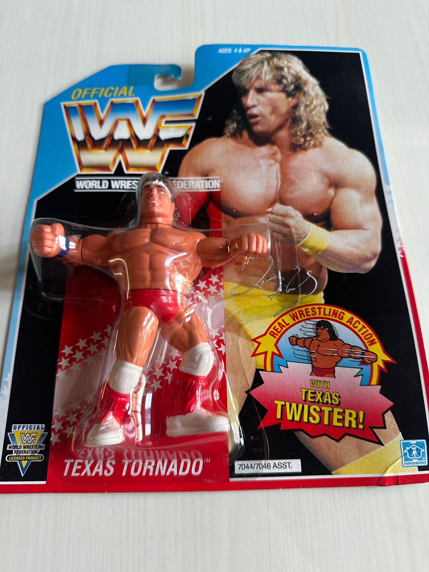 Texas Tornado Series 3 WWF Hasbro MOC figure