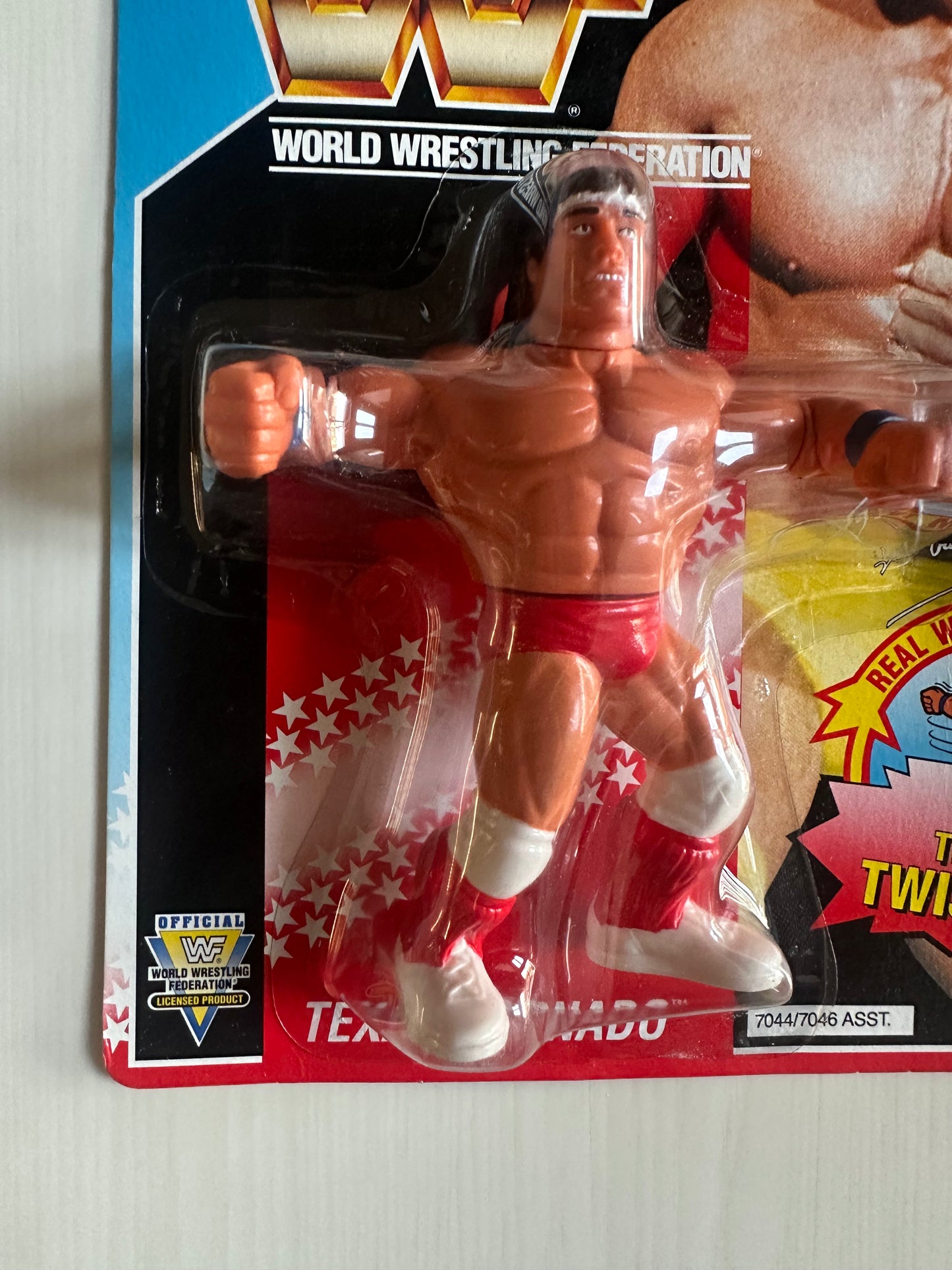 Texas Tornado Series 3 WWF Hasbro MOC figure