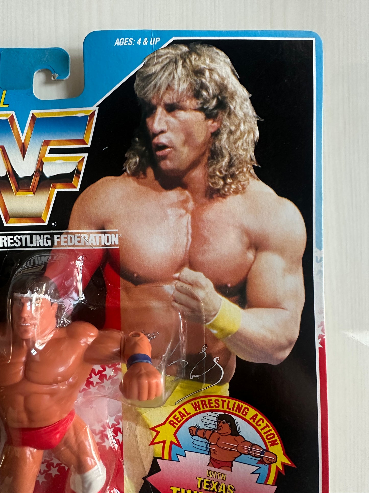Texas Tornado Series 3 WWF Hasbro MOC figure