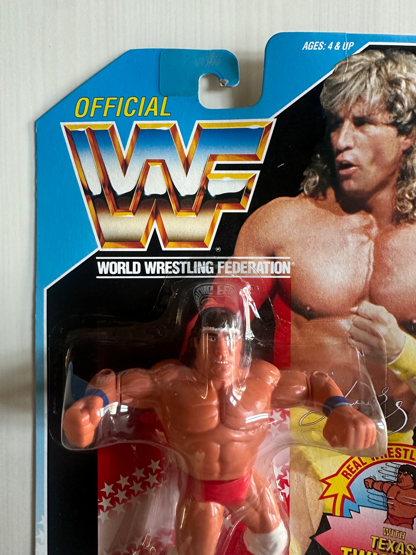 Texas Tornado Series 3 WWF Hasbro MOC figure