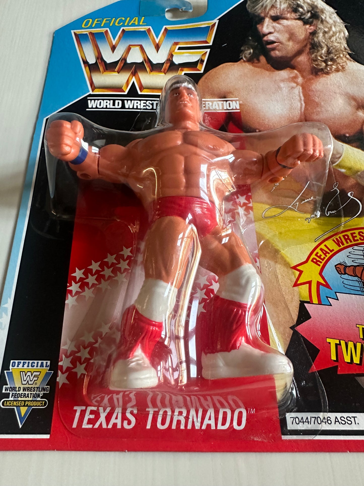 Texas Tornado Series 3 WWF Hasbro MOC figure