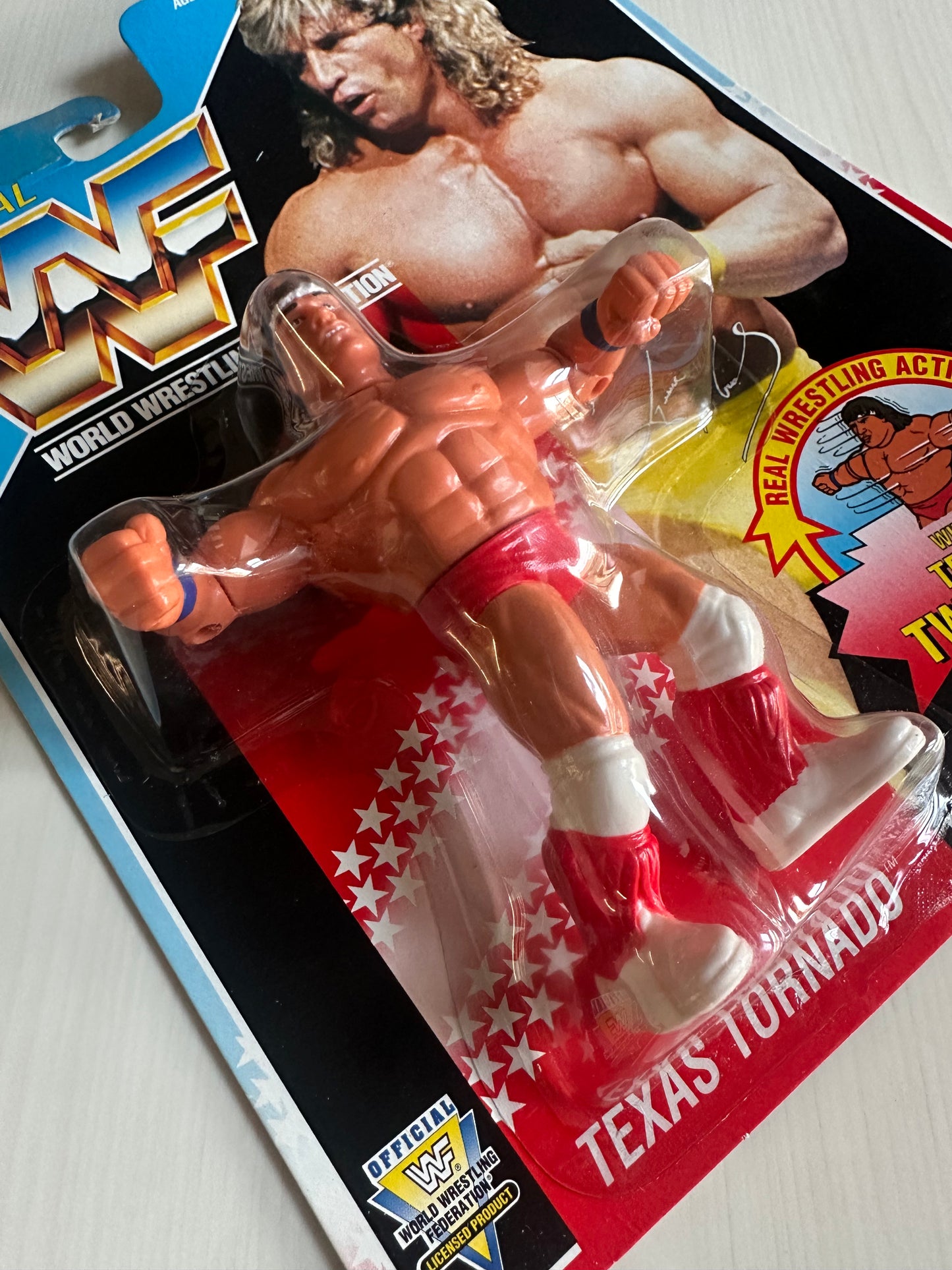 Texas Tornado Series 3 WWF Hasbro MOC figure