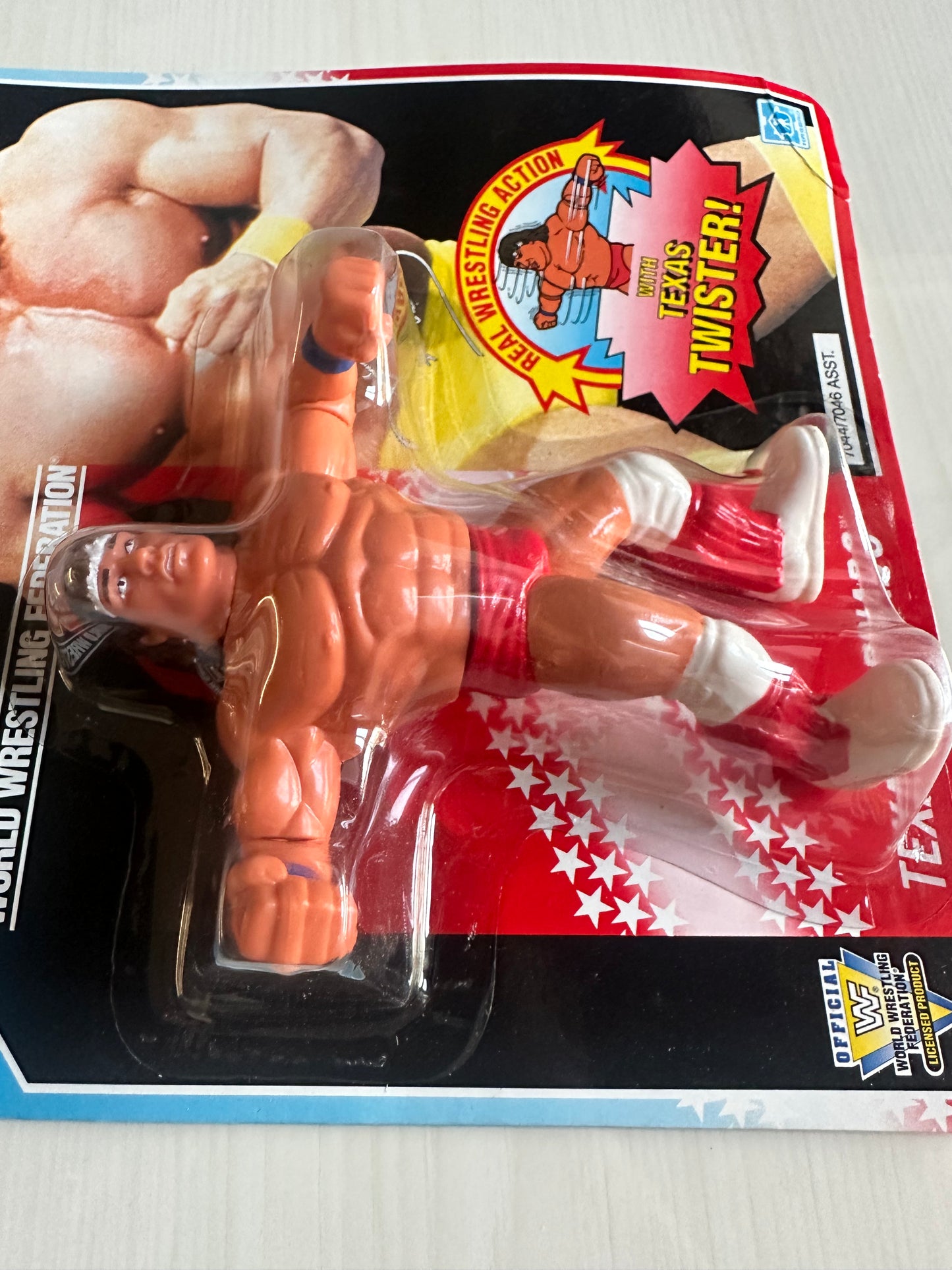 Texas Tornado Series 3 WWF Hasbro MOC figure