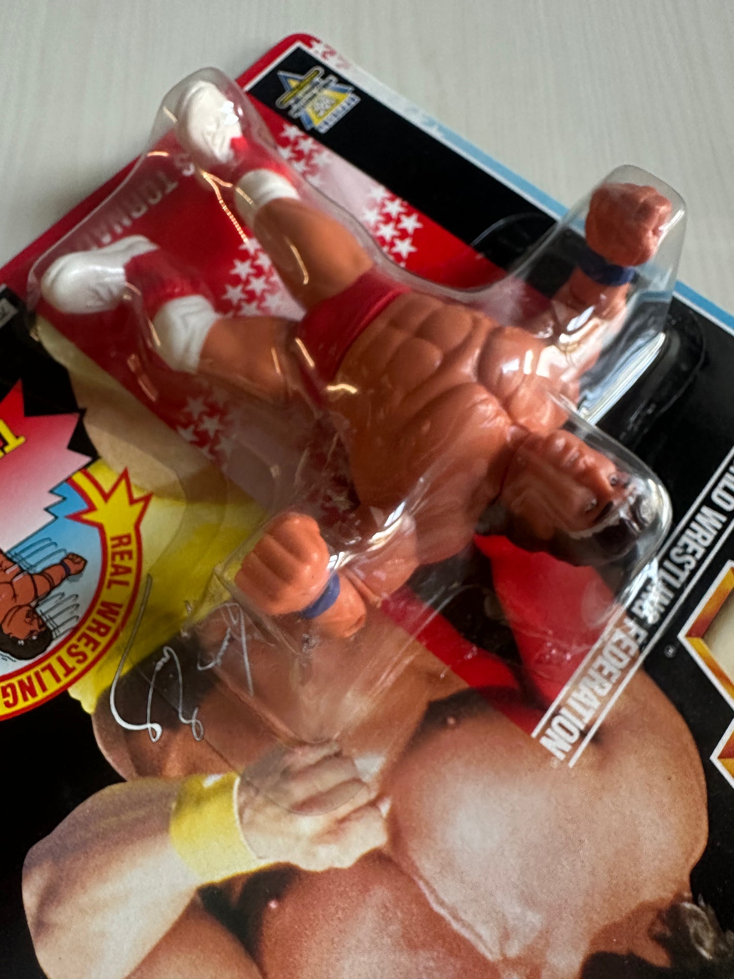 Texas Tornado Series 3 WWF Hasbro MOC figure