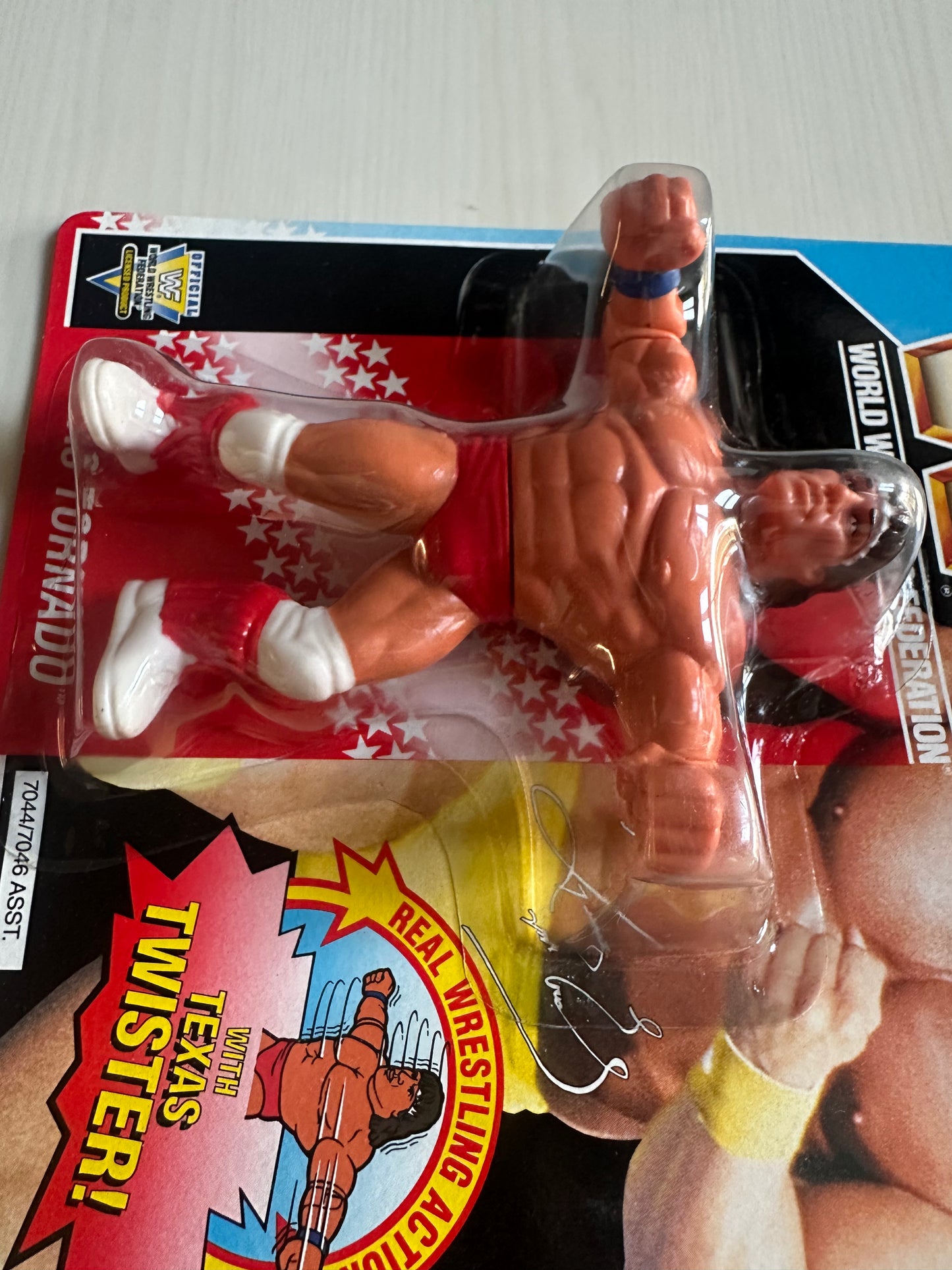 Texas Tornado Series 3 WWF Hasbro MOC figure