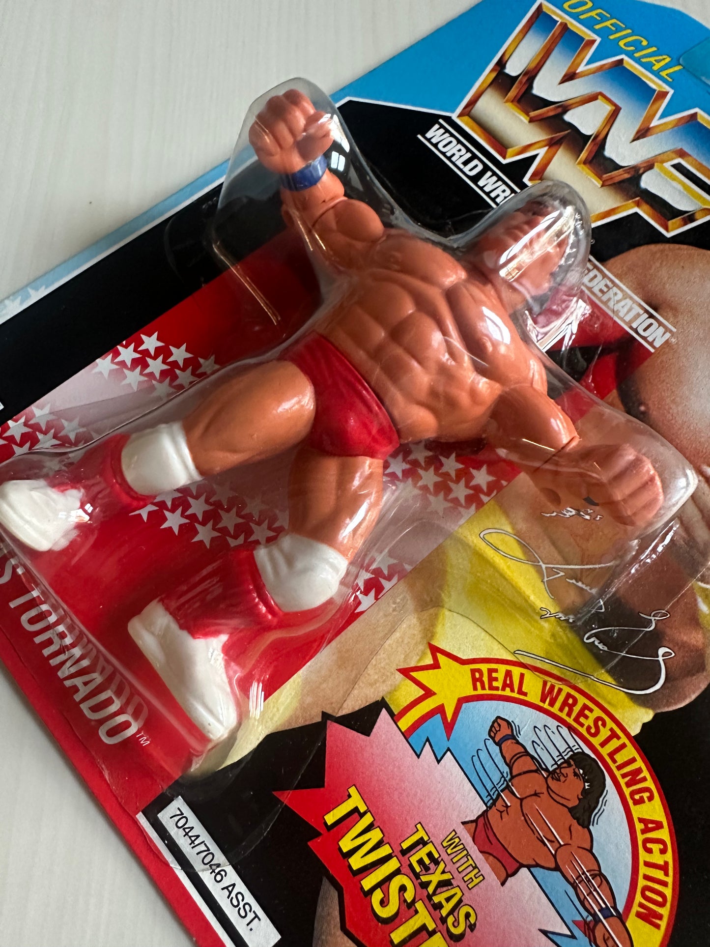 Texas Tornado Series 3 WWF Hasbro MOC figure