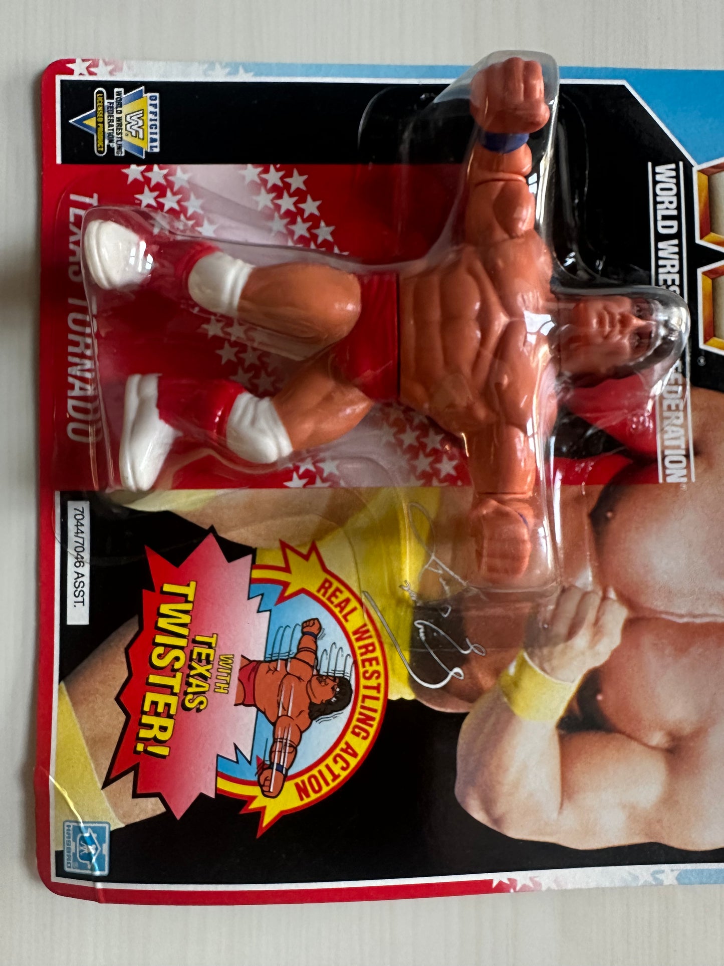 Texas Tornado Series 3 WWF Hasbro MOC figure
