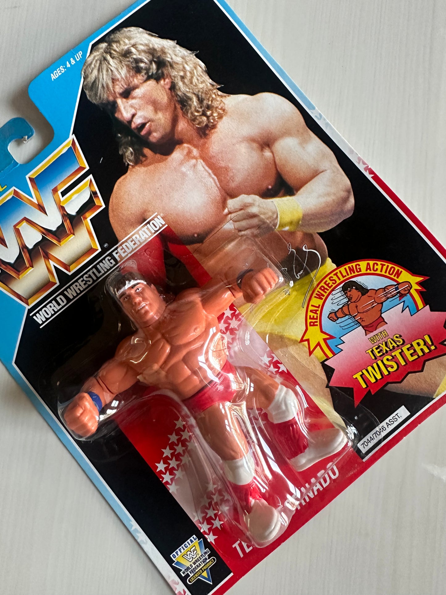 Texas Tornado Series 3 WWF Hasbro MOC figure