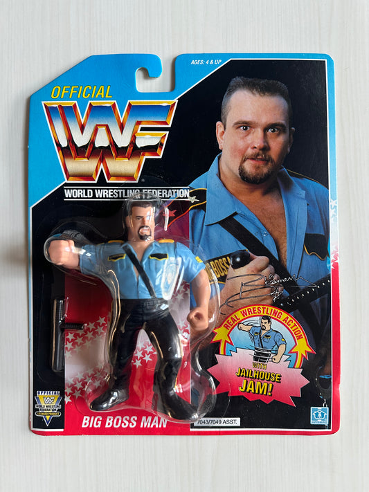 Big Boss Man Series 3 WWF Hasbro MOC figure