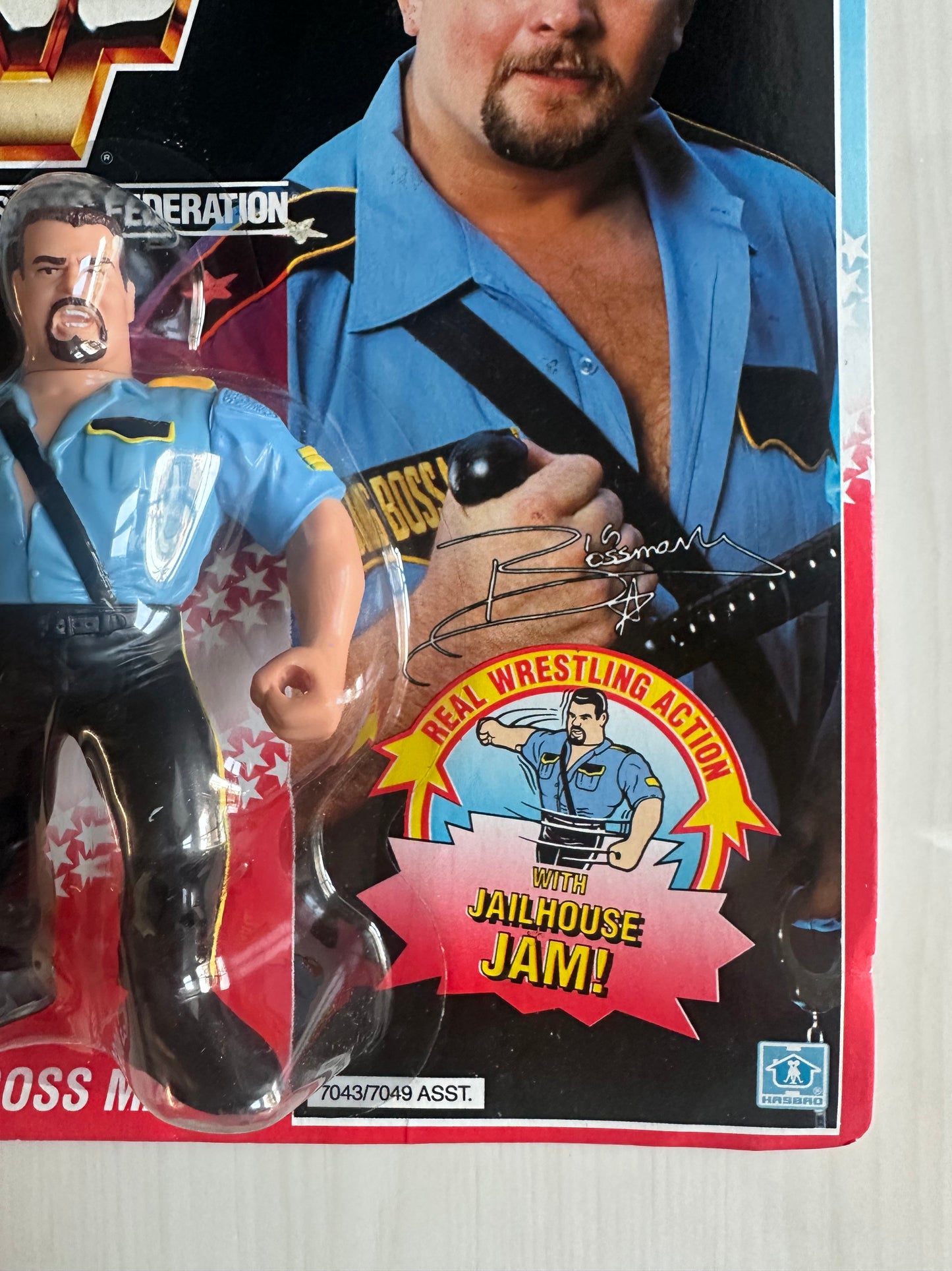 Big Boss Man Series 3 WWF Hasbro MOC figure