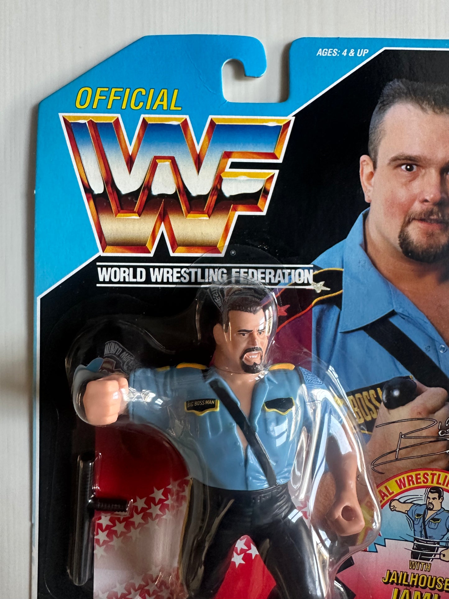 Big Boss Man Series 3 WWF Hasbro MOC figure