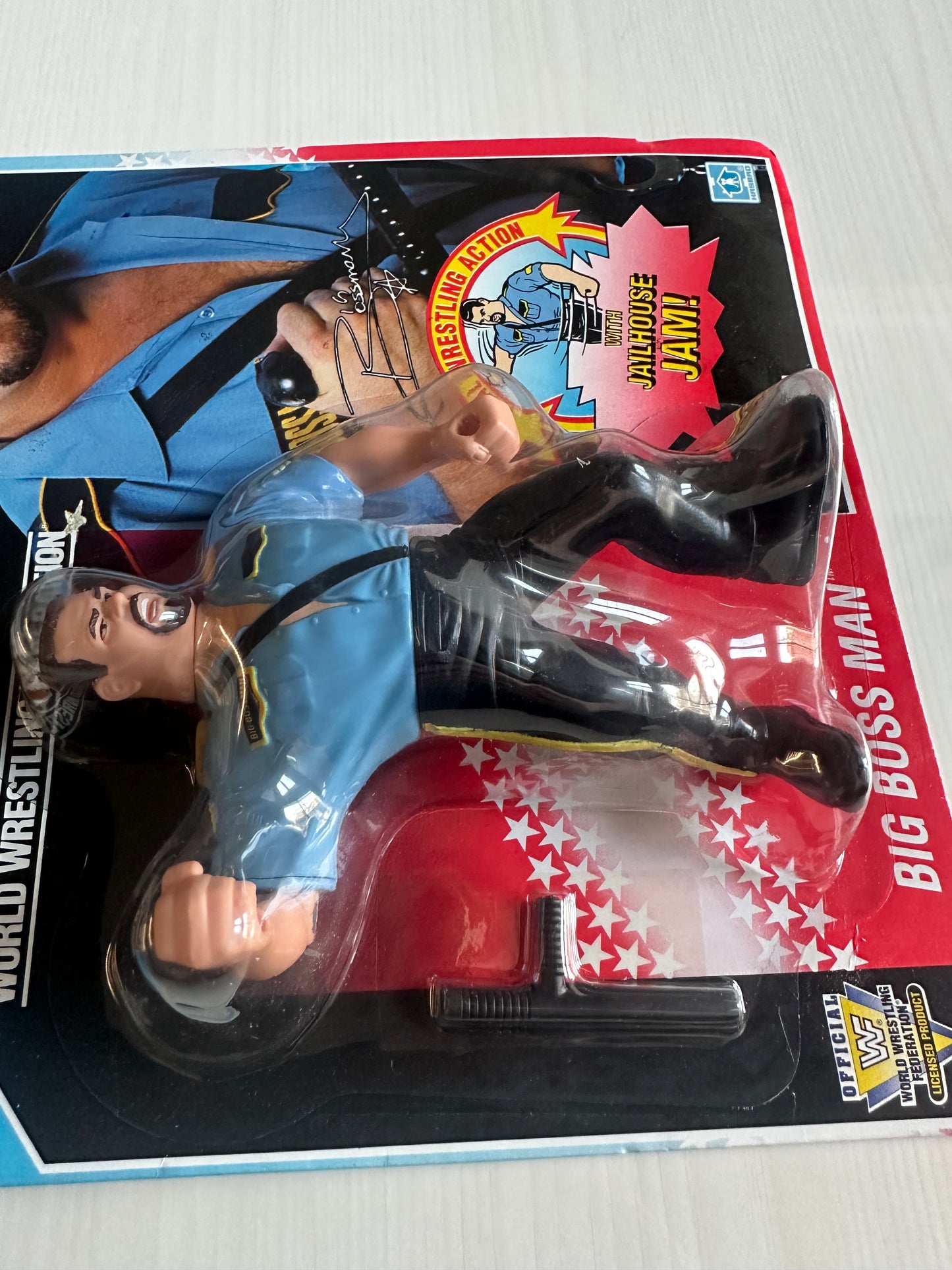 Big Boss Man Series 3 WWF Hasbro MOC figure