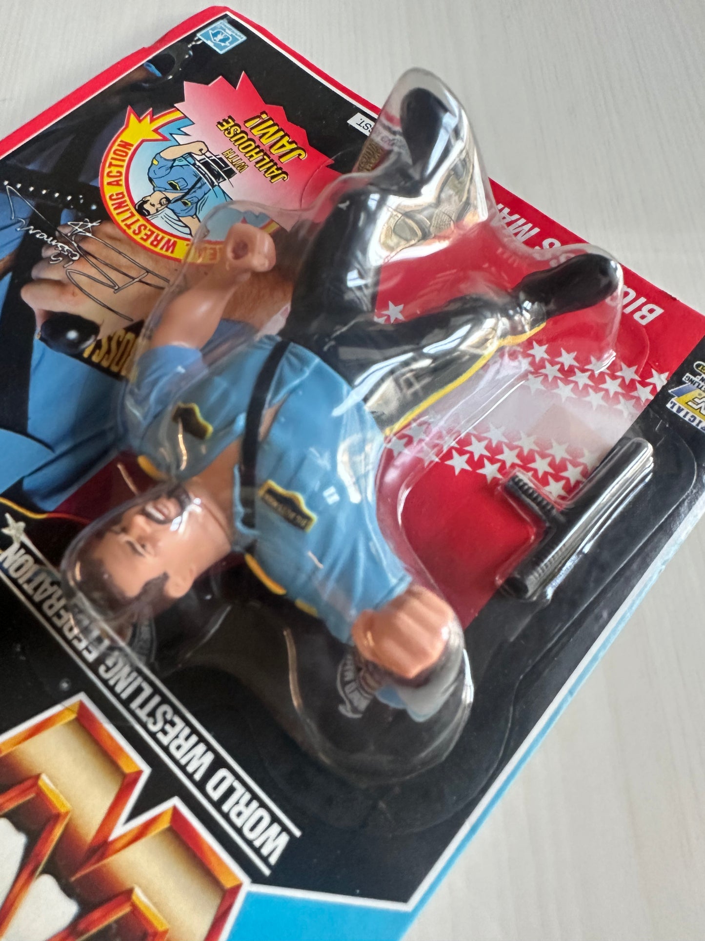 Big Boss Man Series 3 WWF Hasbro MOC figure