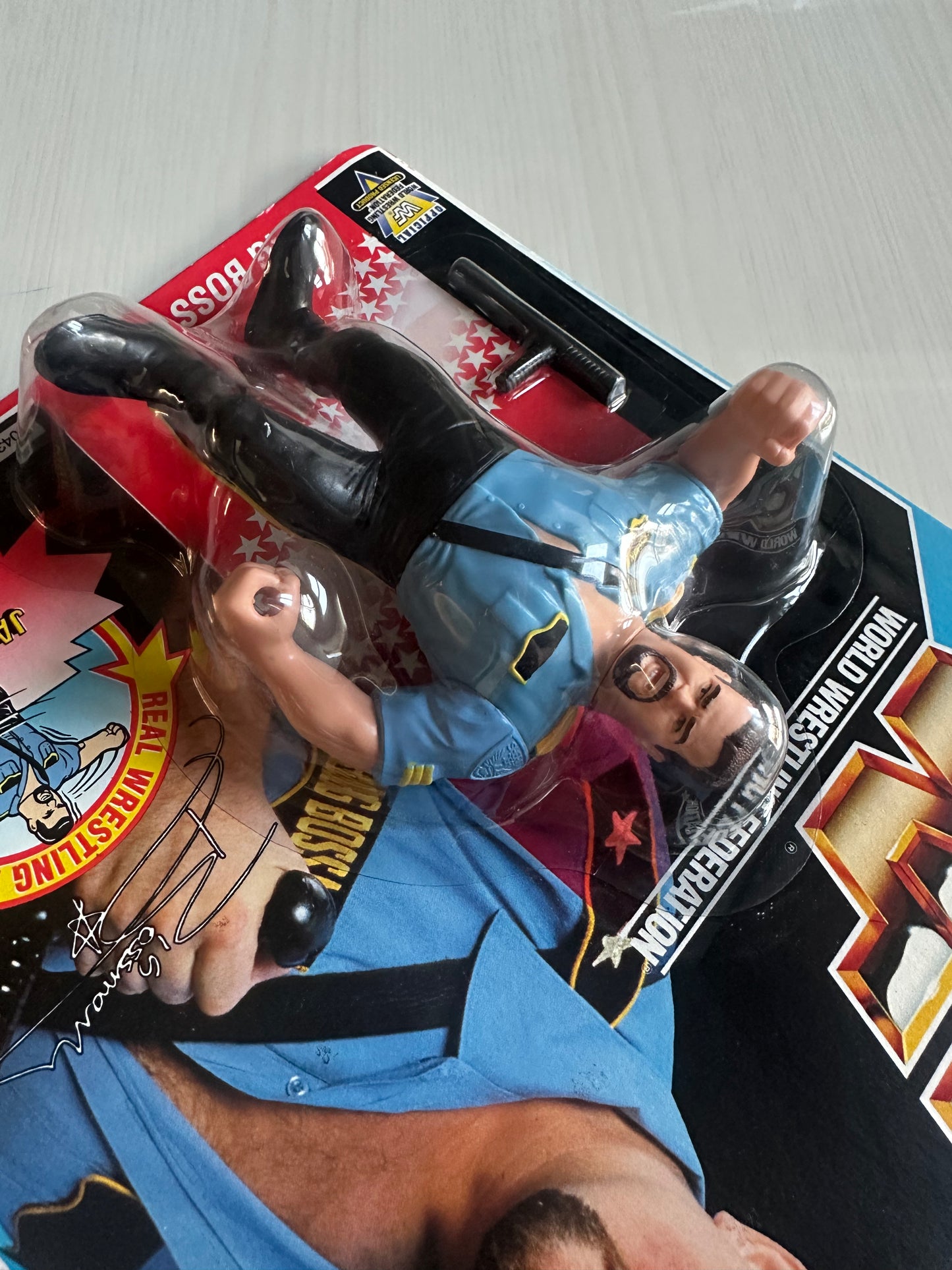 Big Boss Man Series 3 WWF Hasbro MOC figure