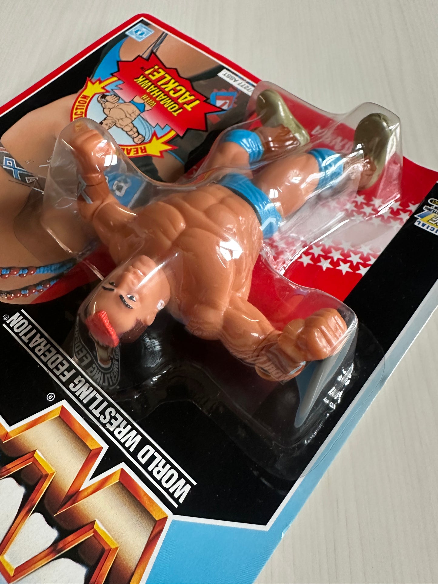 Tatanka Series 6 WWF Hasbro MOC