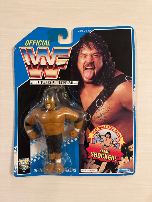 Samu the Headshrinker Series 10 WWF Hasbro