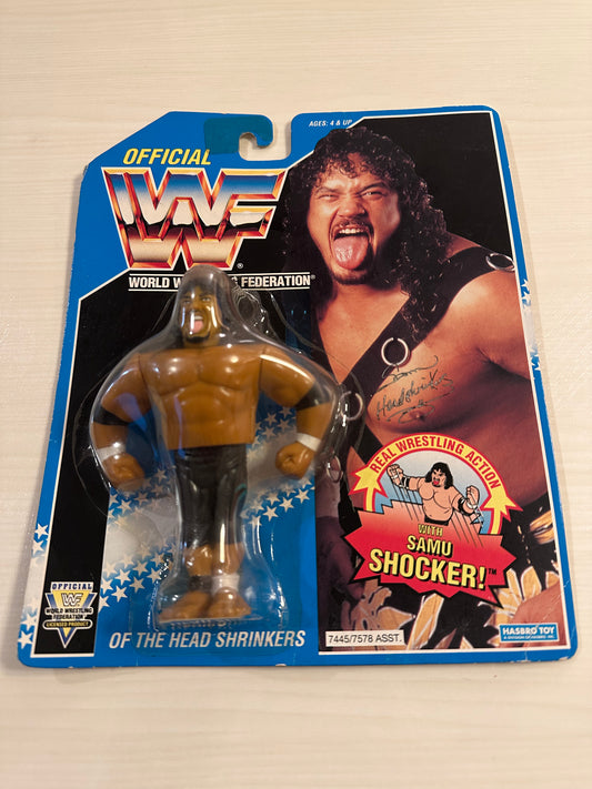 Samu the Headshrinker Series 10 WWF Hasbro