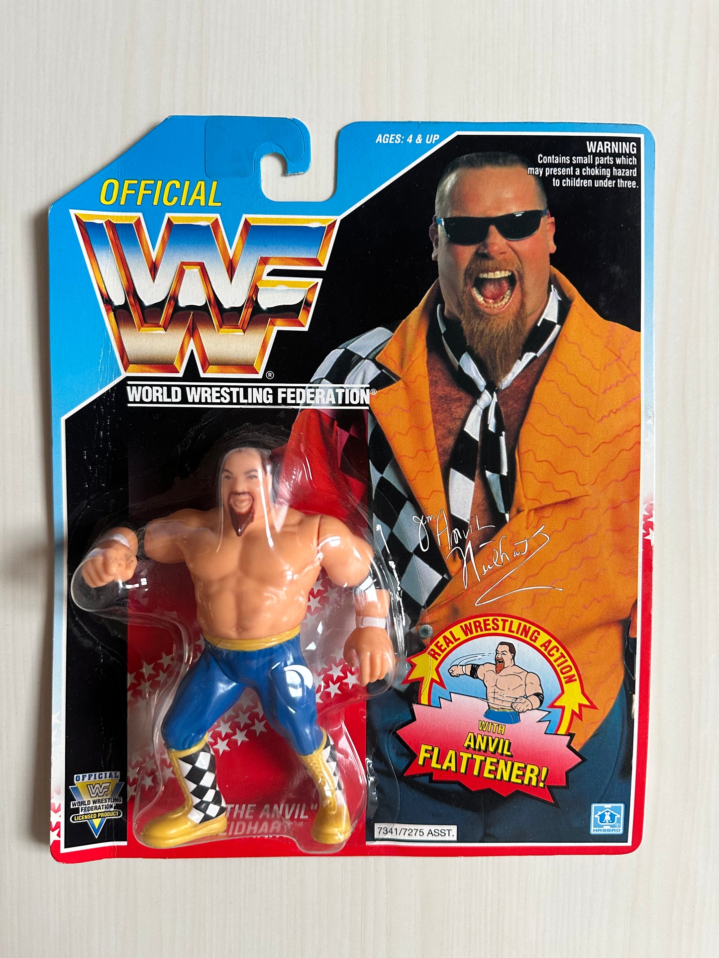 Jim the Anvil Neidhart Series 6 WWF Hasbro MOC