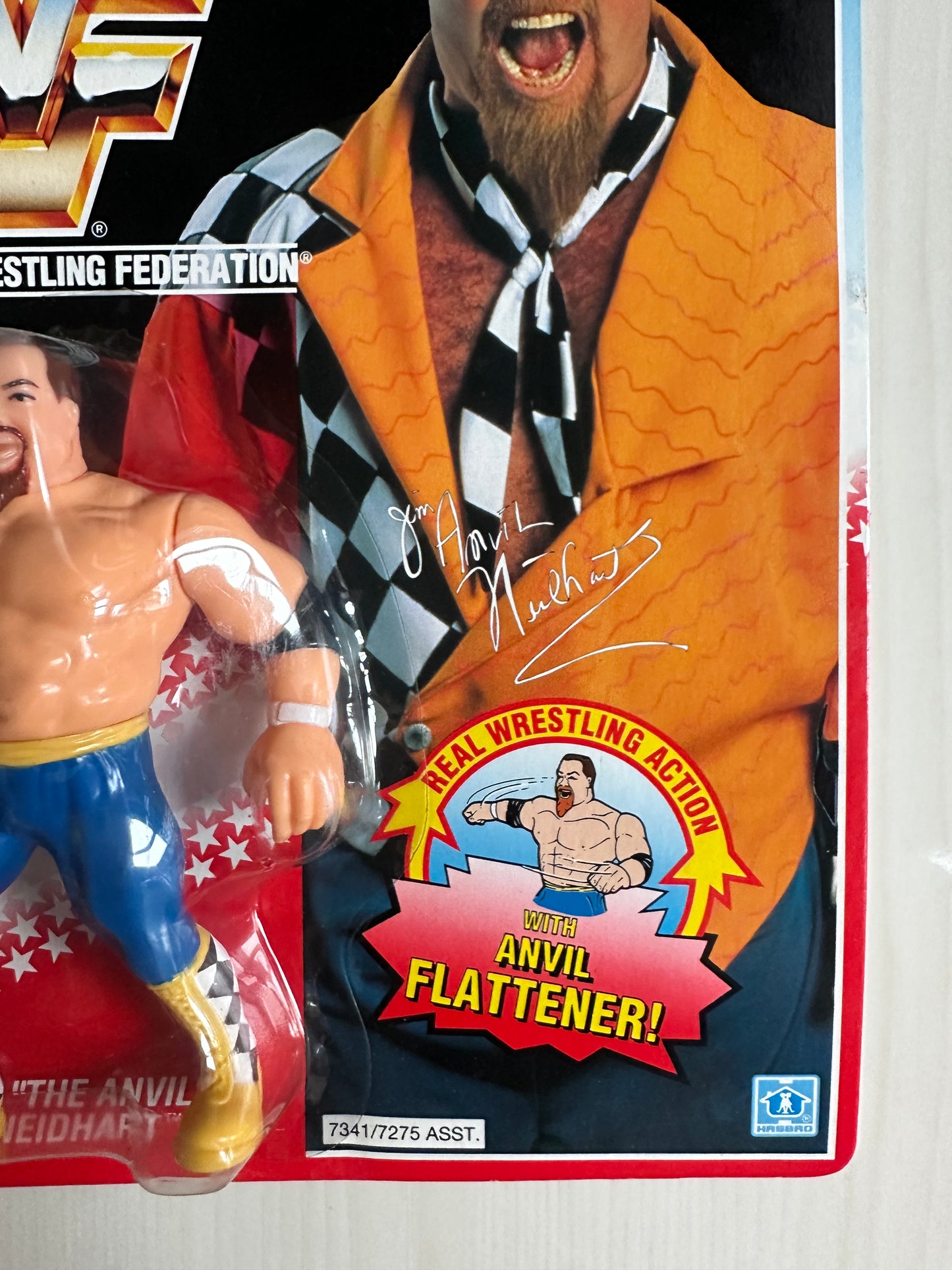 Jim the Anvil Neidhart Series 6 WWF Hasbro MOC