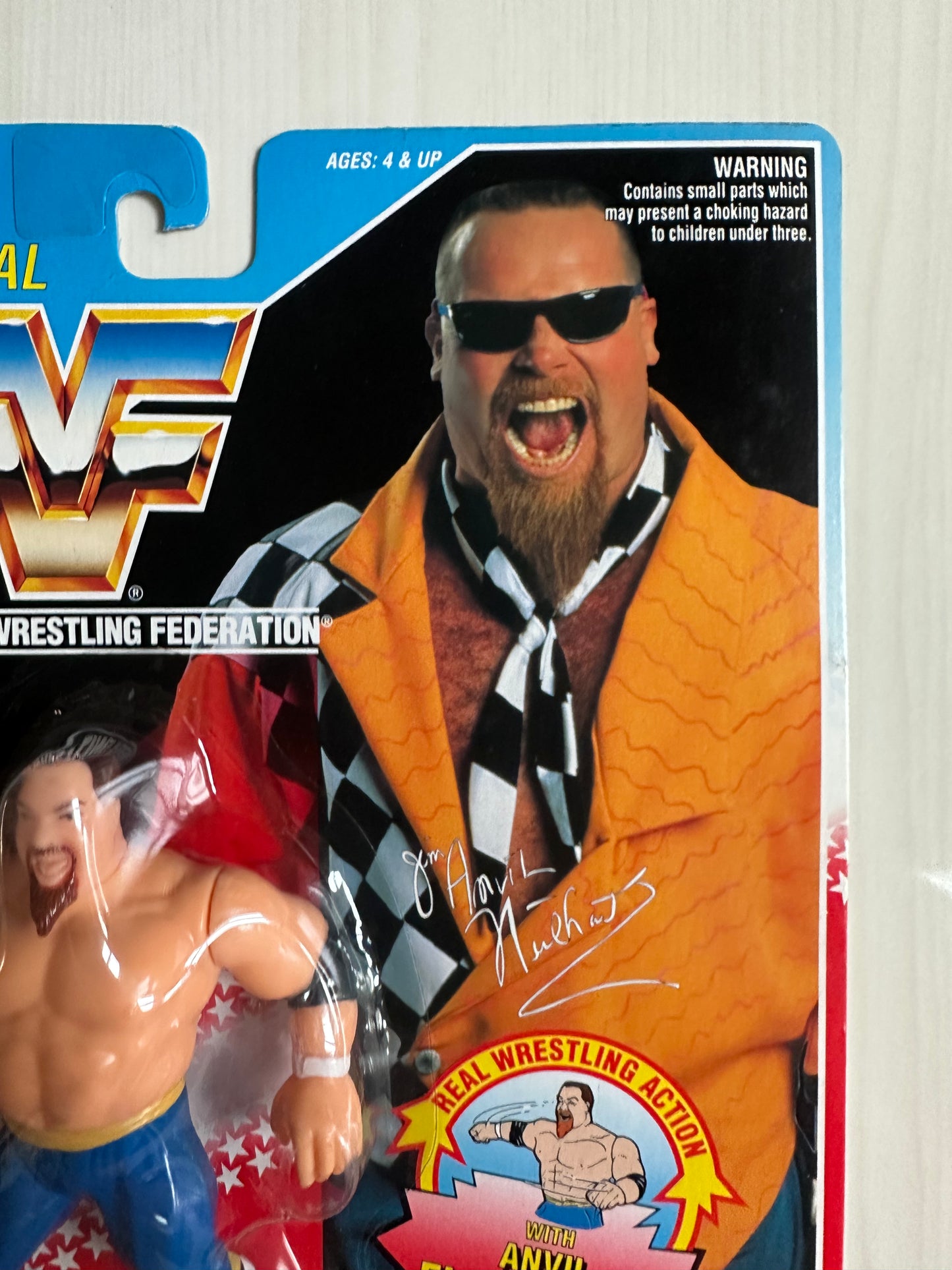 Jim the Anvil Neidhart Series 6 WWF Hasbro MOC