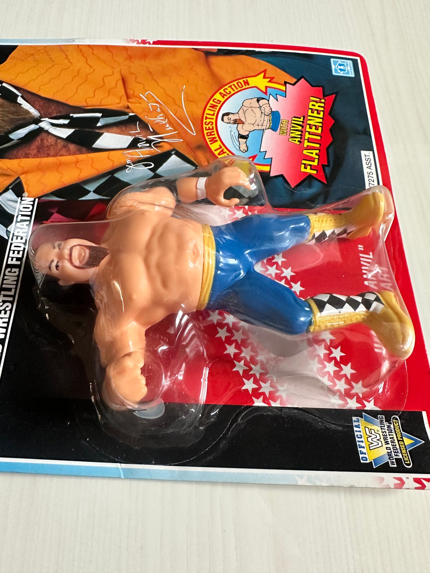 Jim the Anvil Neidhart Series 6 WWF Hasbro MOC