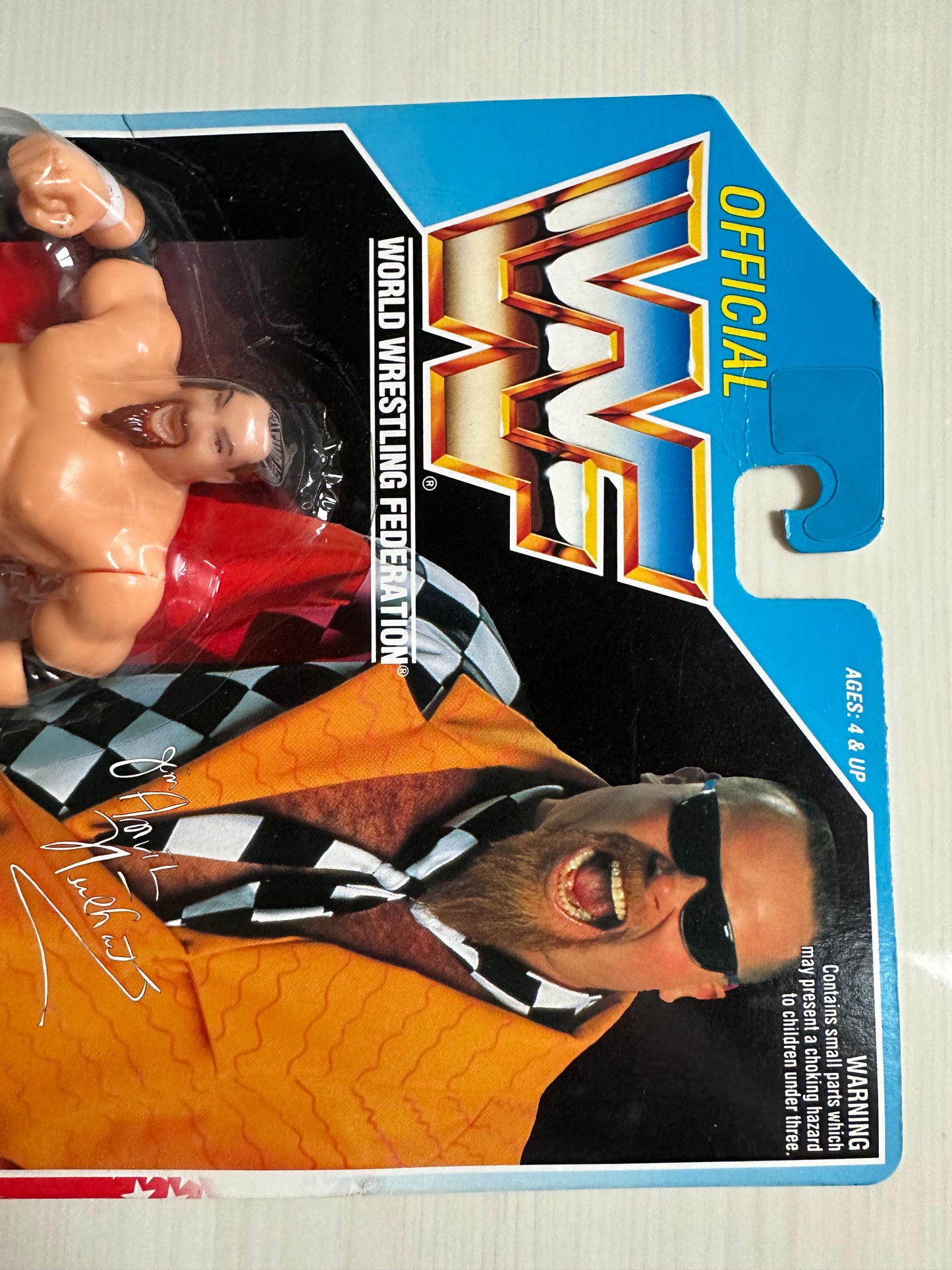 Jim the Anvil Neidhart Series 6 WWF Hasbro MOC