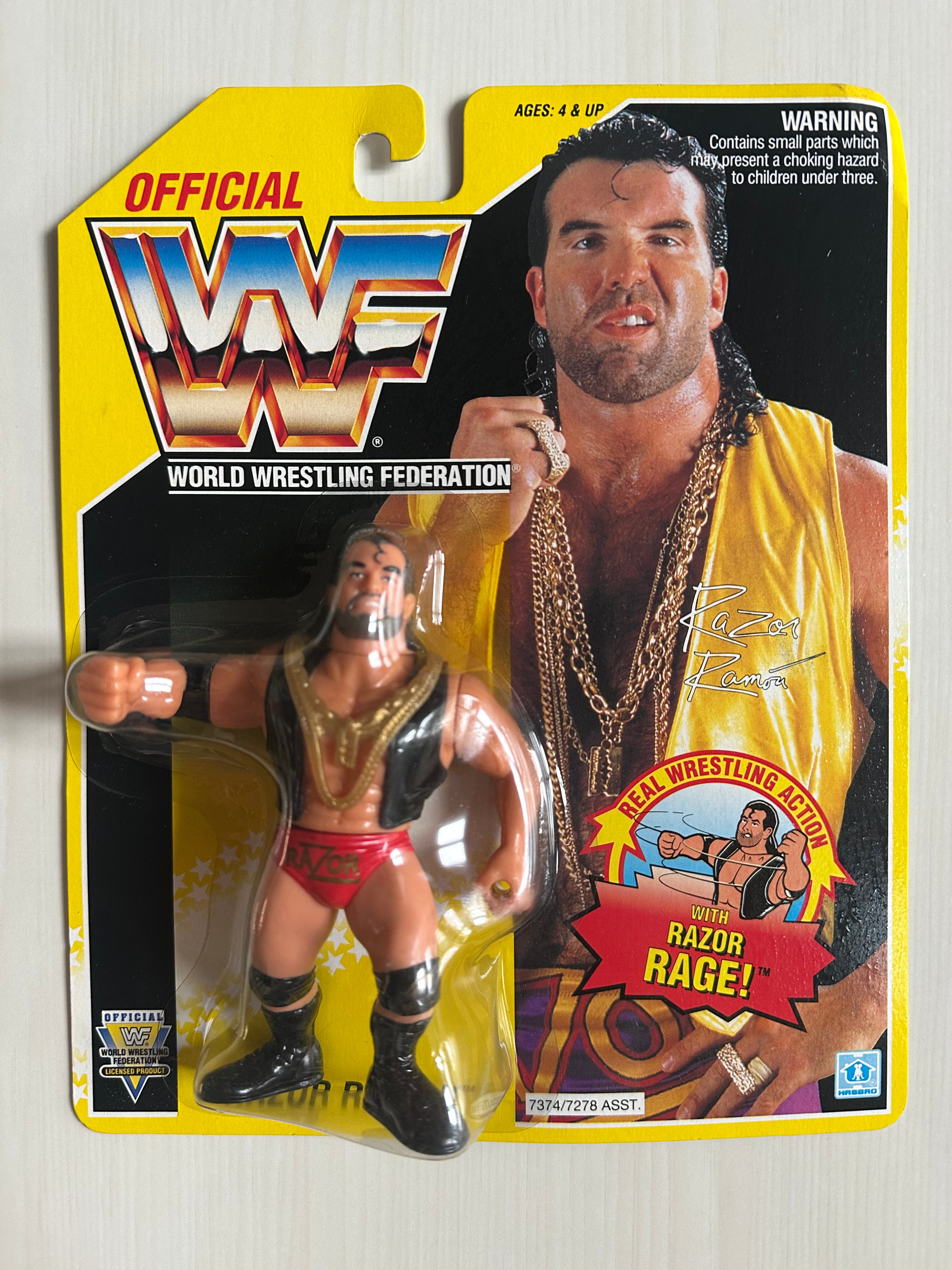 Razor Ramon Series 7 WWF Hasbro MOC – retrofigure
