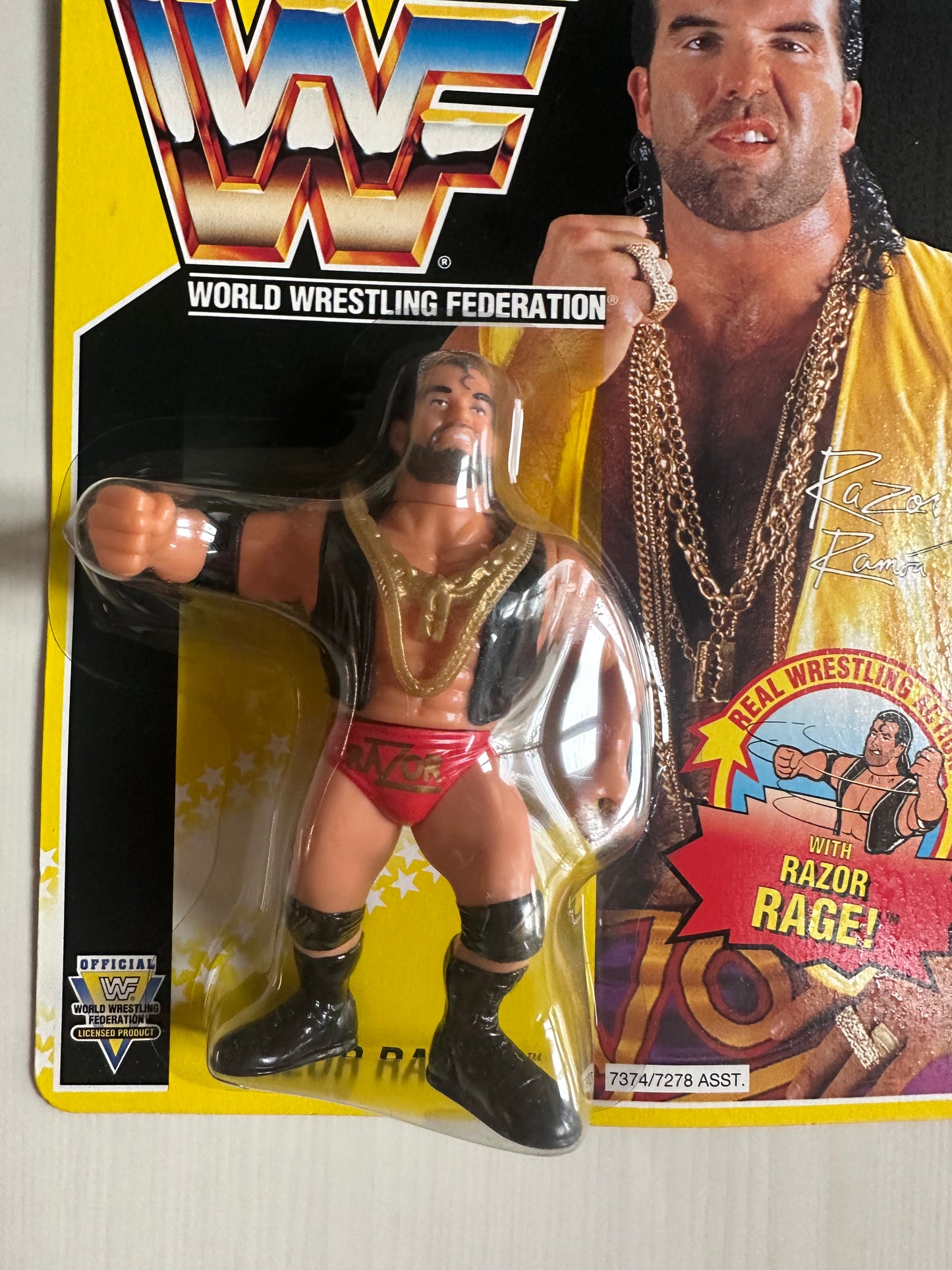 Razor Ramon Series 7 WWF Hasbro MOC
