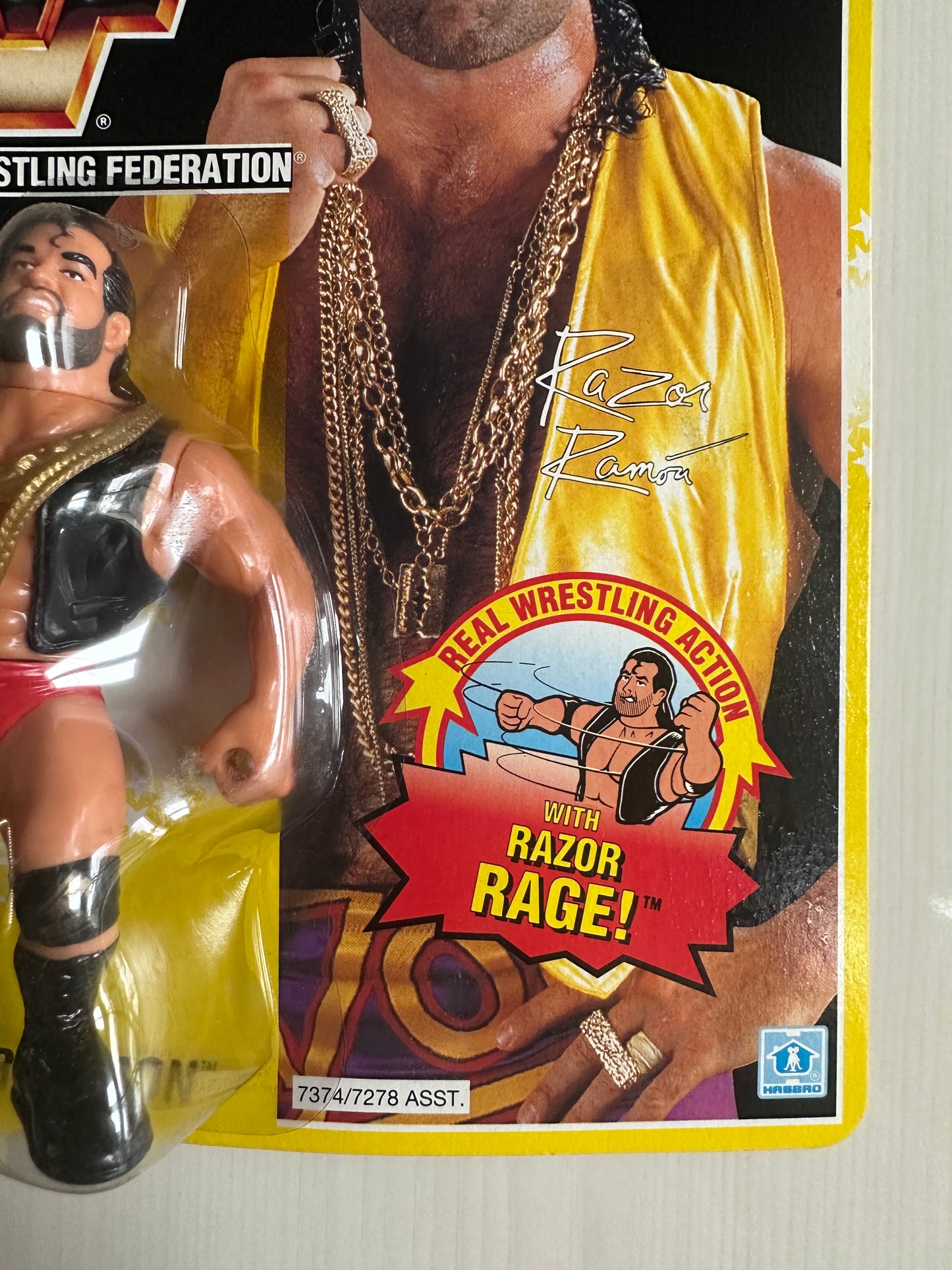Razor Ramon Series 7 WWF Hasbro MOC