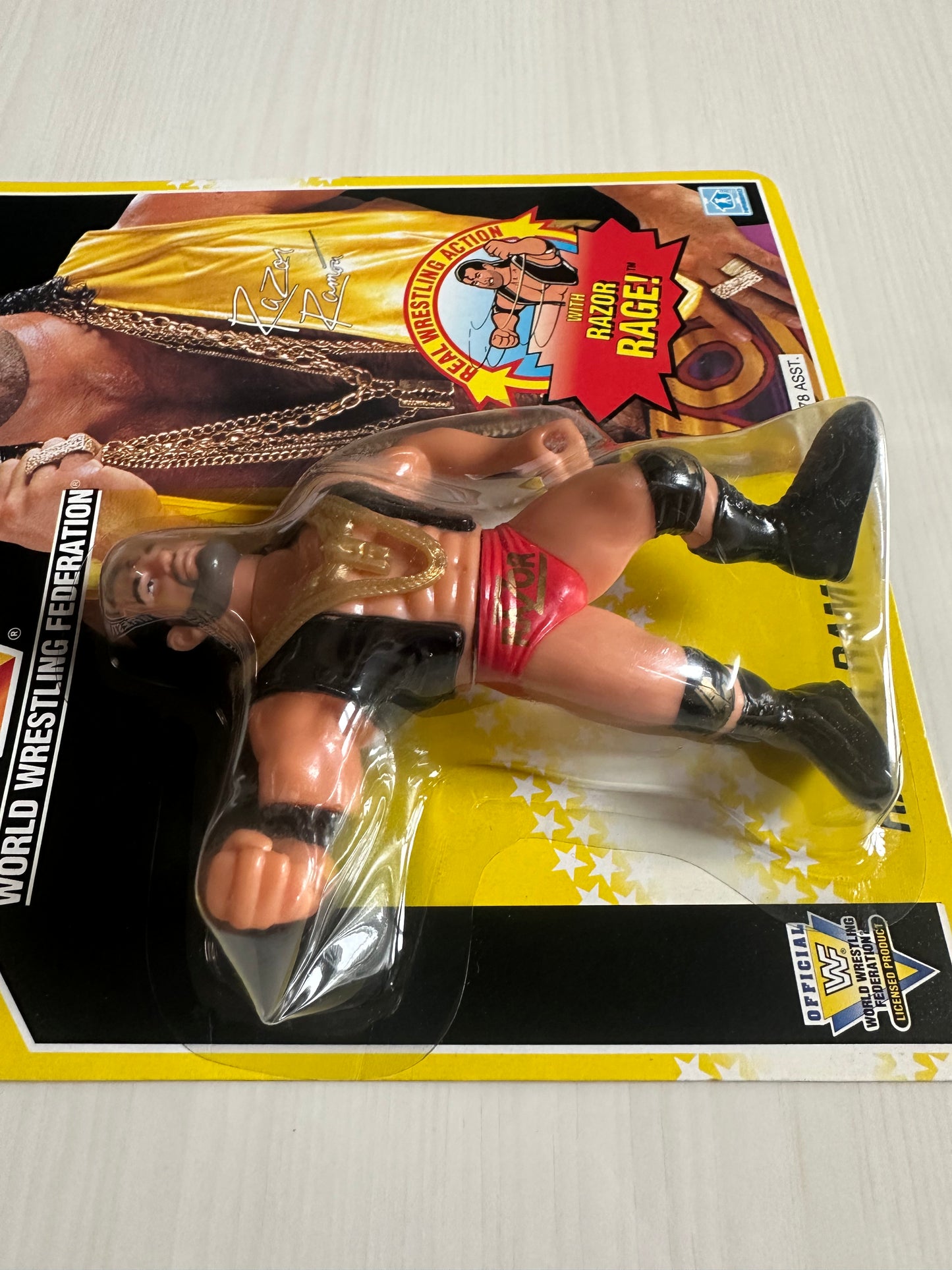 Razor Ramon Series 7 WWF Hasbro MOC