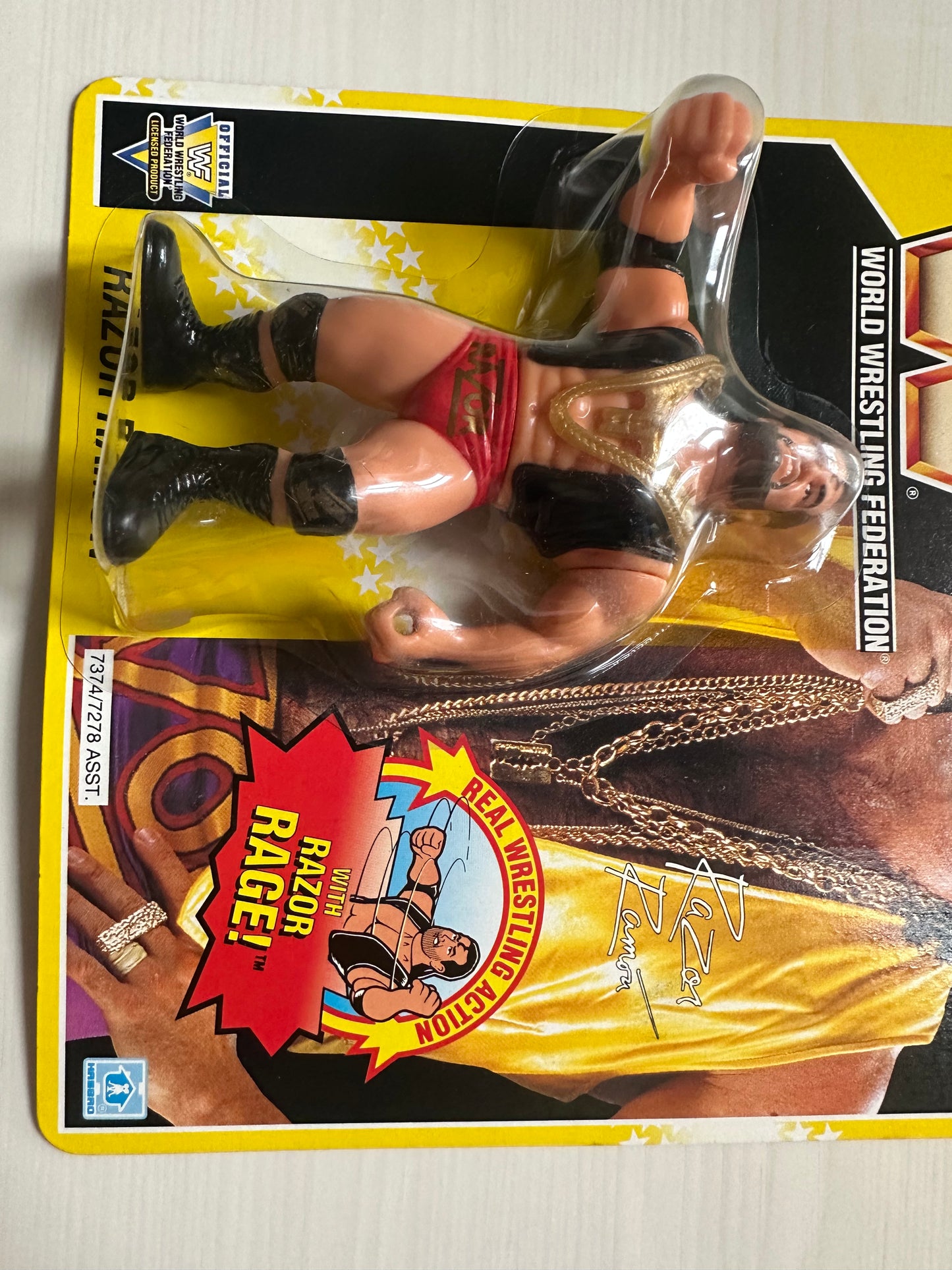 Razor Ramon Series 7 WWF Hasbro MOC