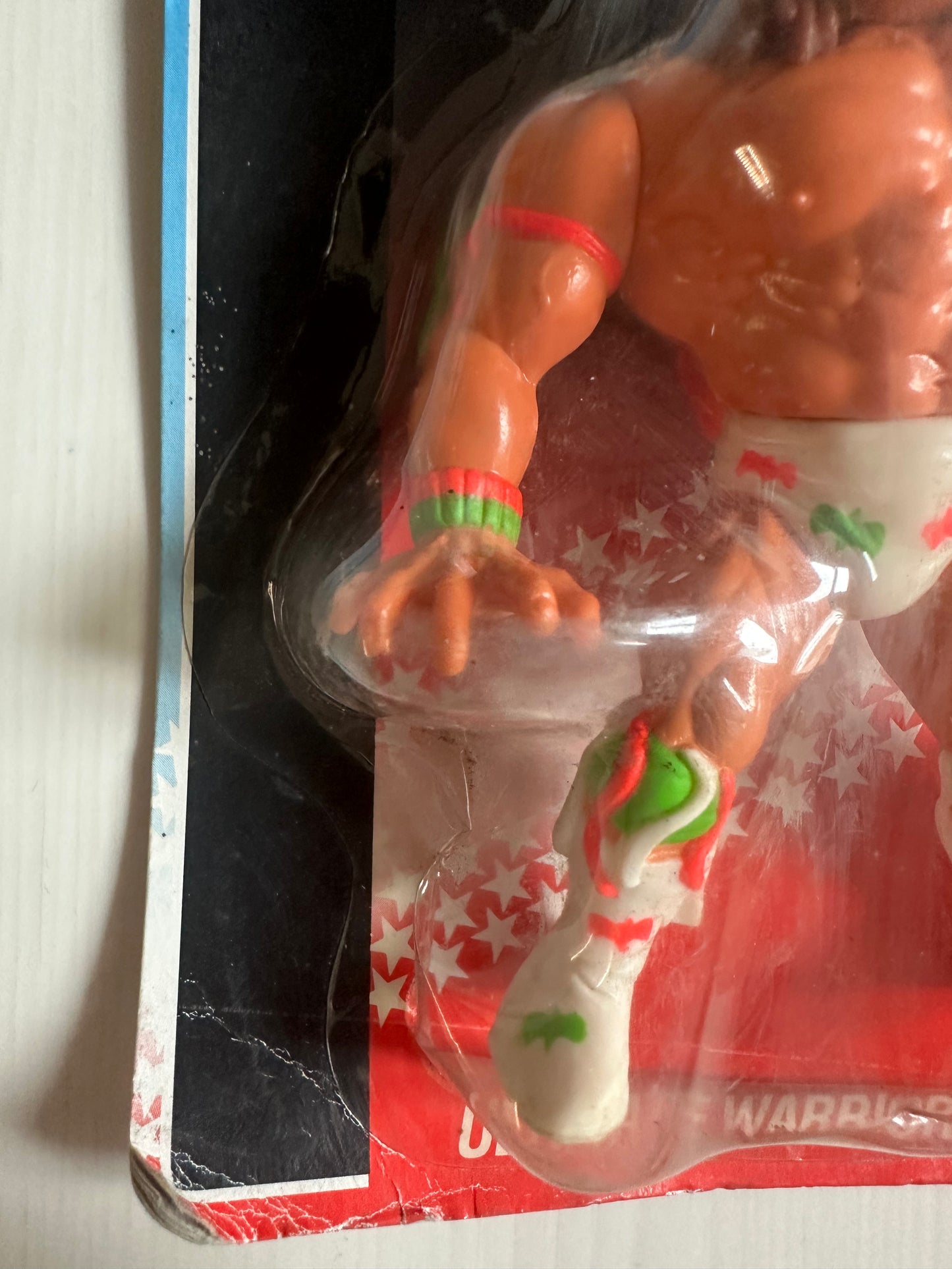 Ultimate Warrior Series 2 WWF Hasbro MOC Korean variant