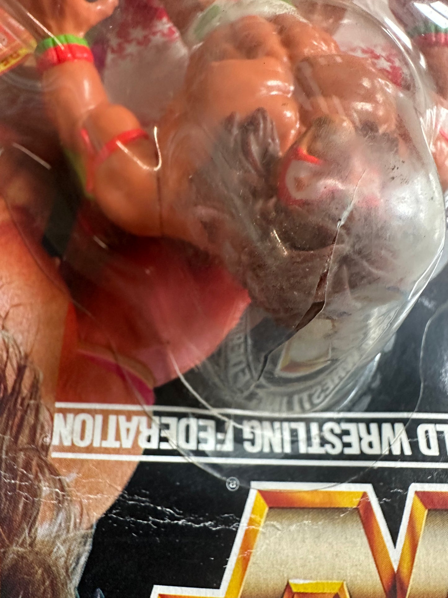 Ultimate Warrior Series 2 WWF Hasbro MOC Korean variant