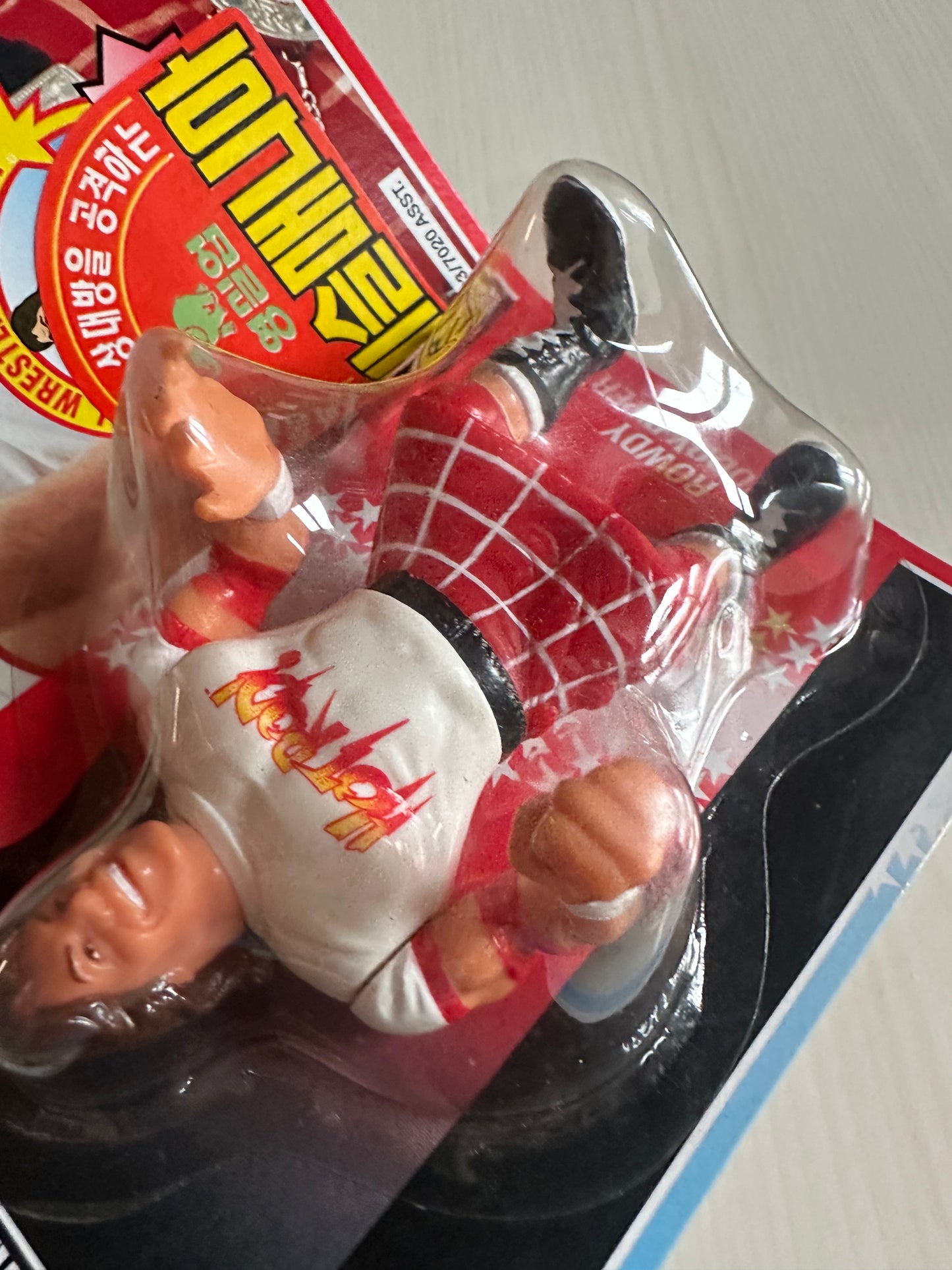 Rowdy Roddy Piper Series 1 WWF Hasbro MOC Korean variant