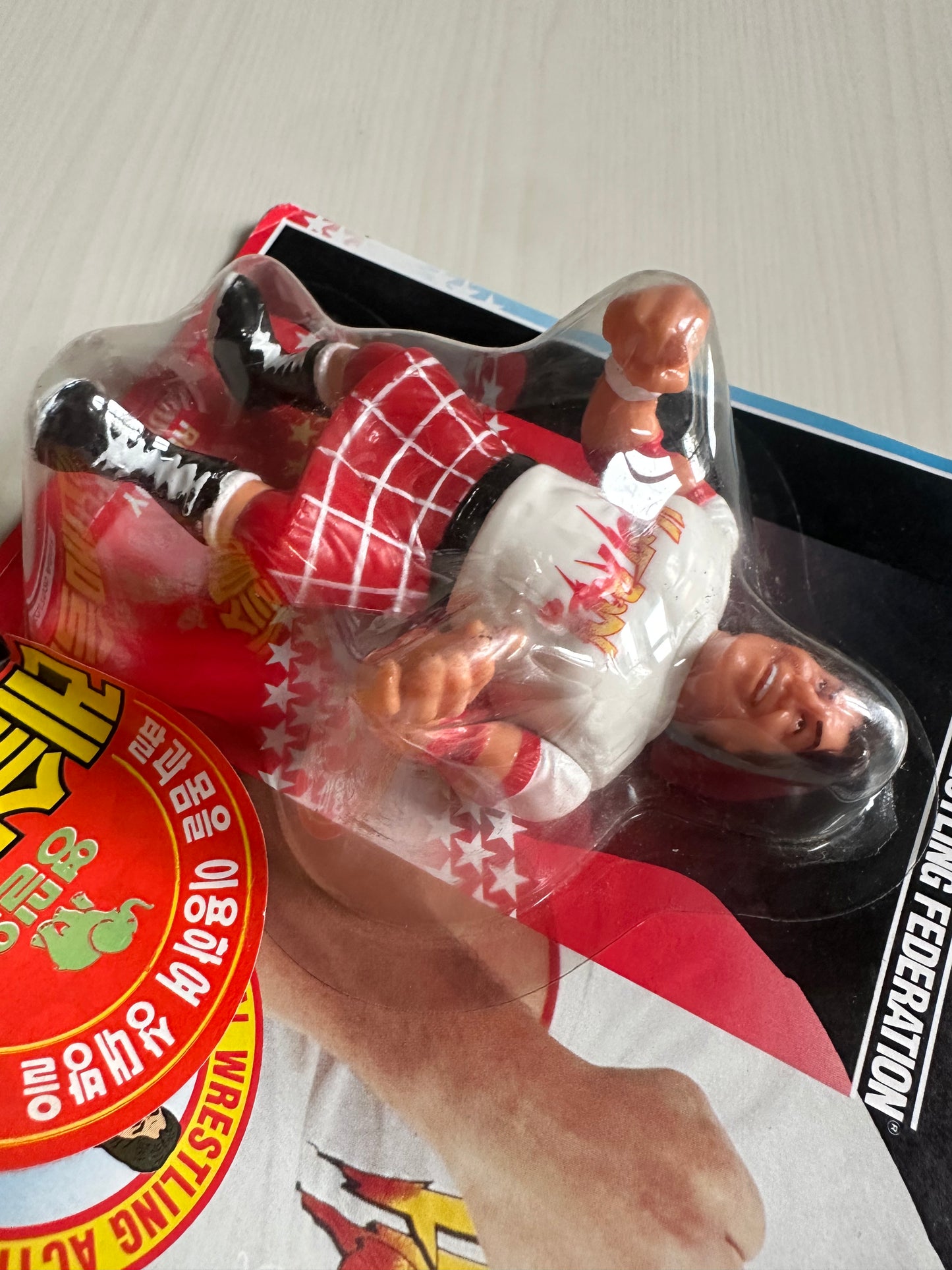 Rowdy Roddy Piper Series 1 WWF Hasbro MOC Korean variant