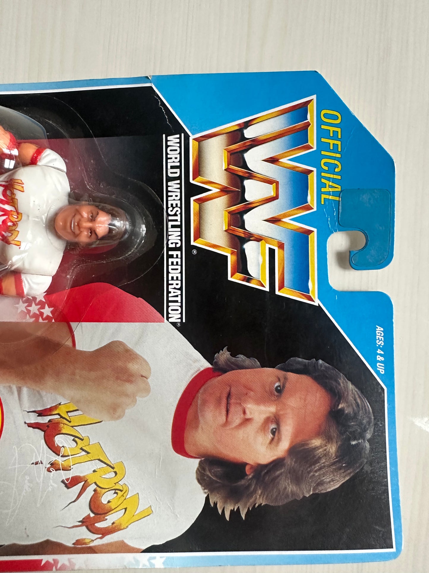 Rowdy Roddy Piper Series 1 WWF Hasbro MOC Korean variant