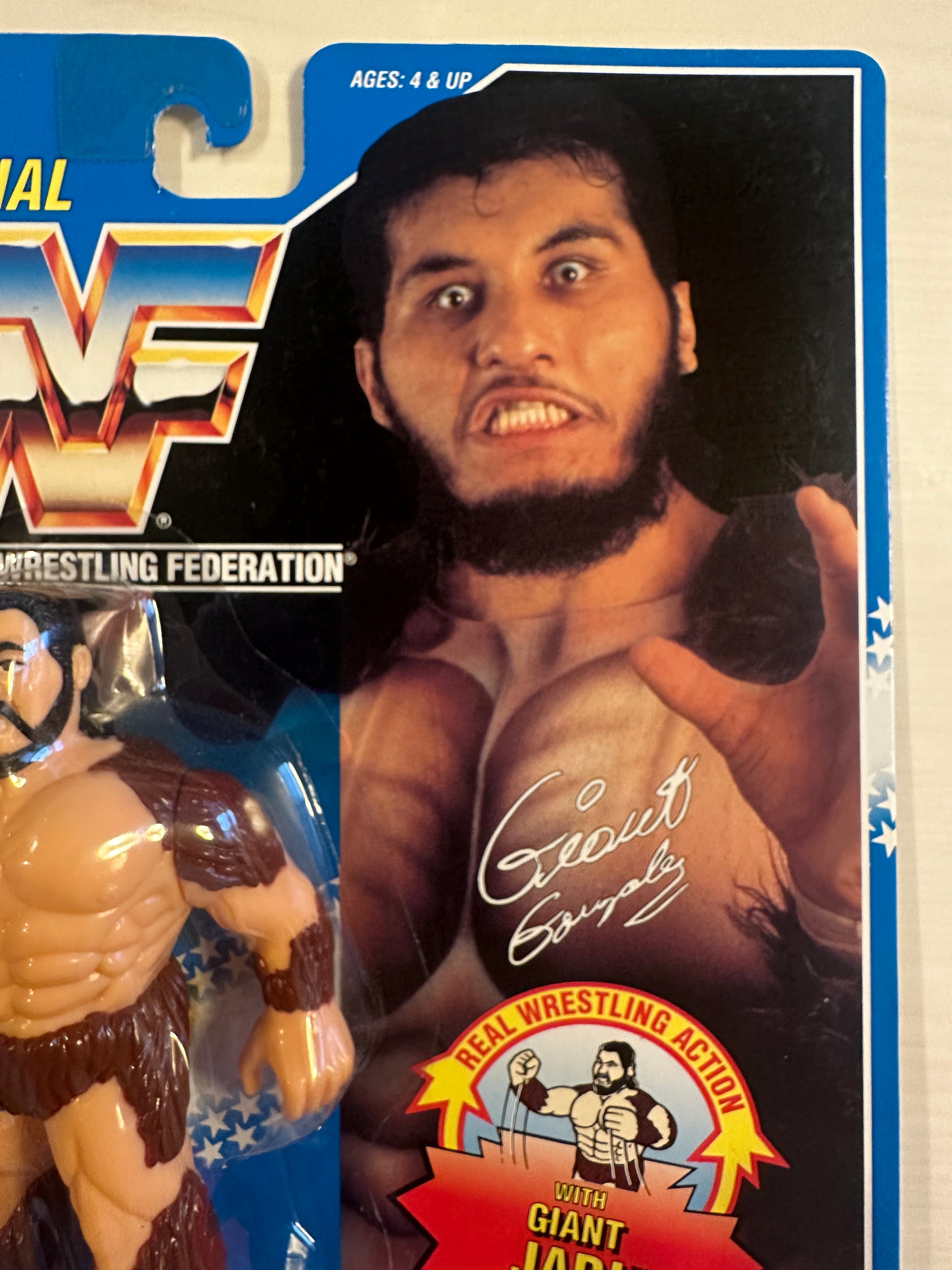 Giant Gonzalez Series 10 WWF Hasbro MOC figure – retrofigure Giant Gonzalez Series 10 WWF Hasbro MOC figure – retrofigure