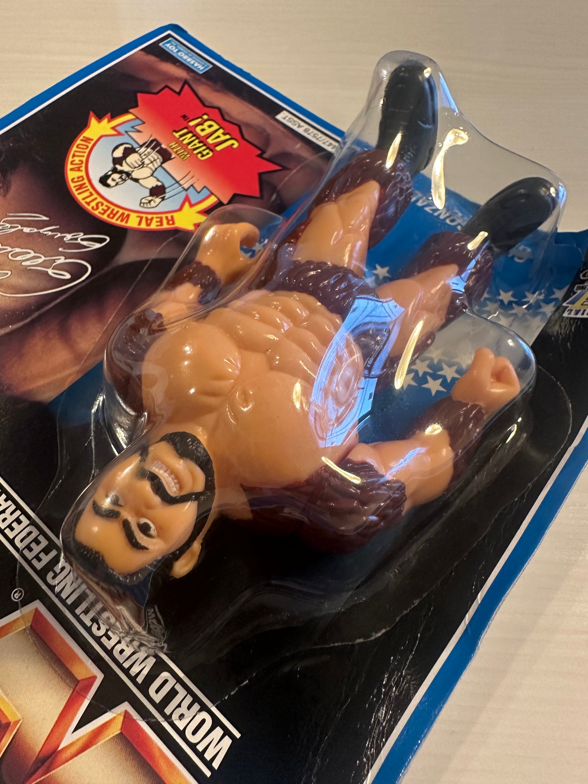 Giant Gonzalez Series 10 WWF Hasbro MOC figure – retrofigure Giant Gonzalez Series 10 WWF Hasbro MOC figure – retrofigure