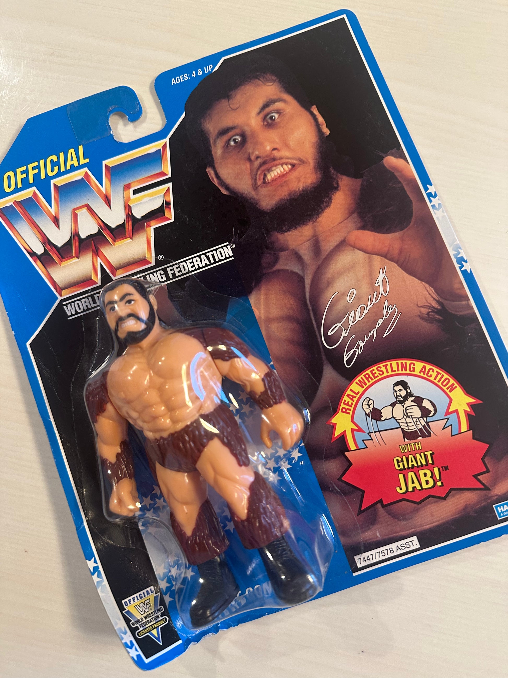 Giant Gonzalez Series 10 WWF Hasbro – retrofigure Giant Gonzalez Series 10 WWF Hasbro – retrofigure